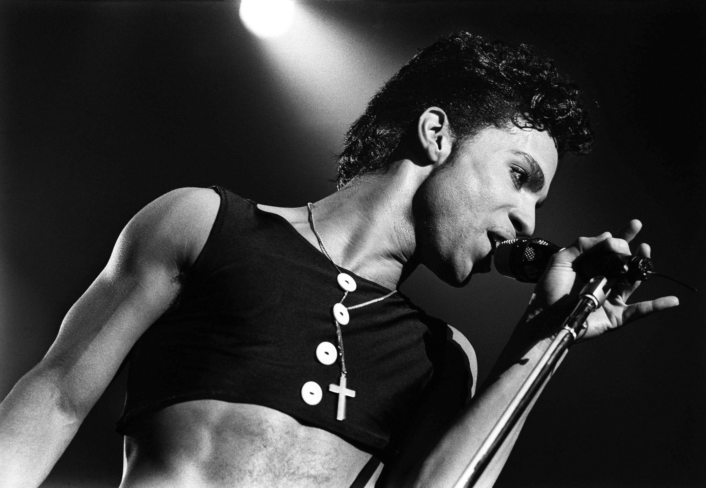 Prince and the Revolution perform on Aug. 17, 1986 in Rotterdam, Netherlands.