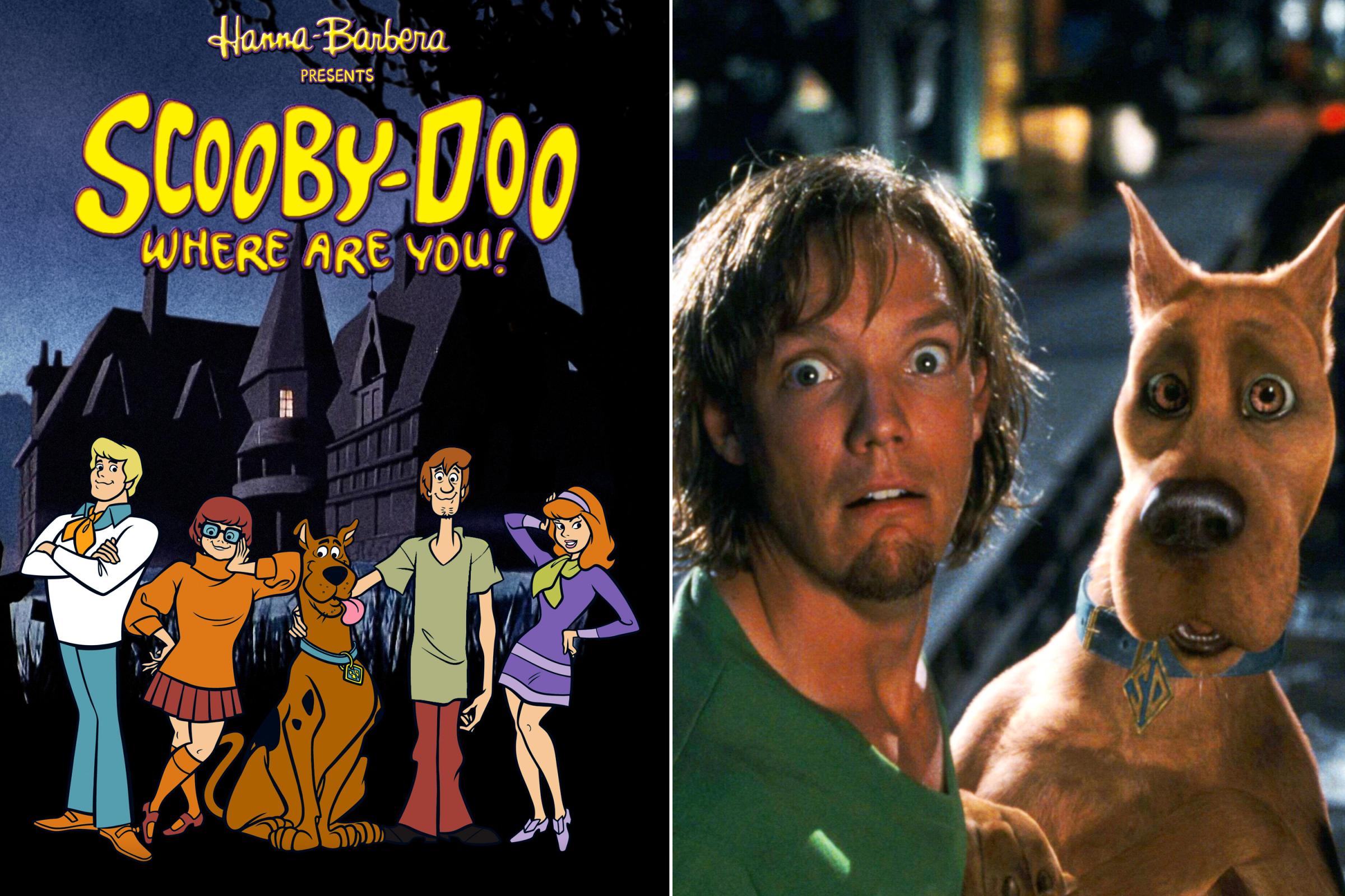 Scooby-Doo, Where Are You!, 1969-1970 and Scooby-Doo, 2002.