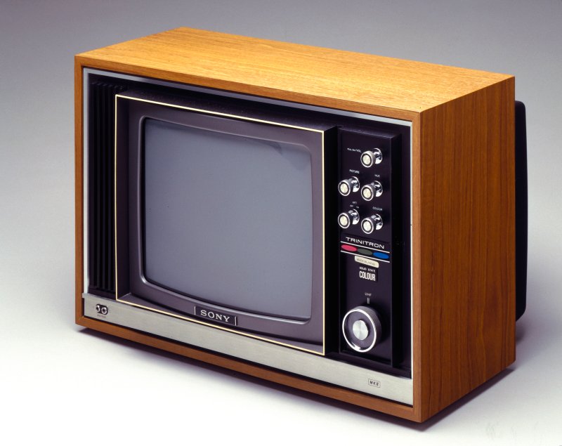 Цветное телевидение Sony, 1970.