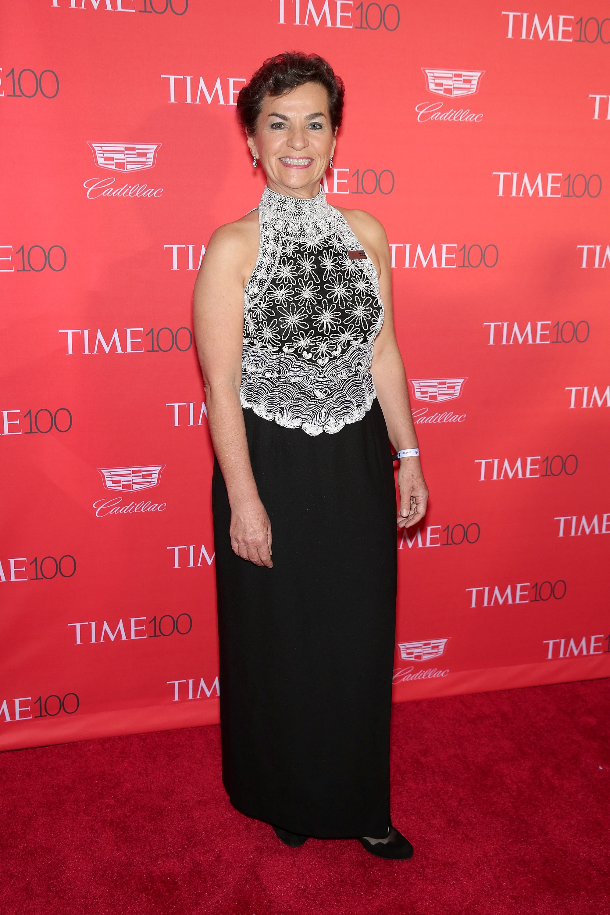 Diplomat Christiana Figueres at the
                              TIME 100 Gala in New York on April 26, 2016.