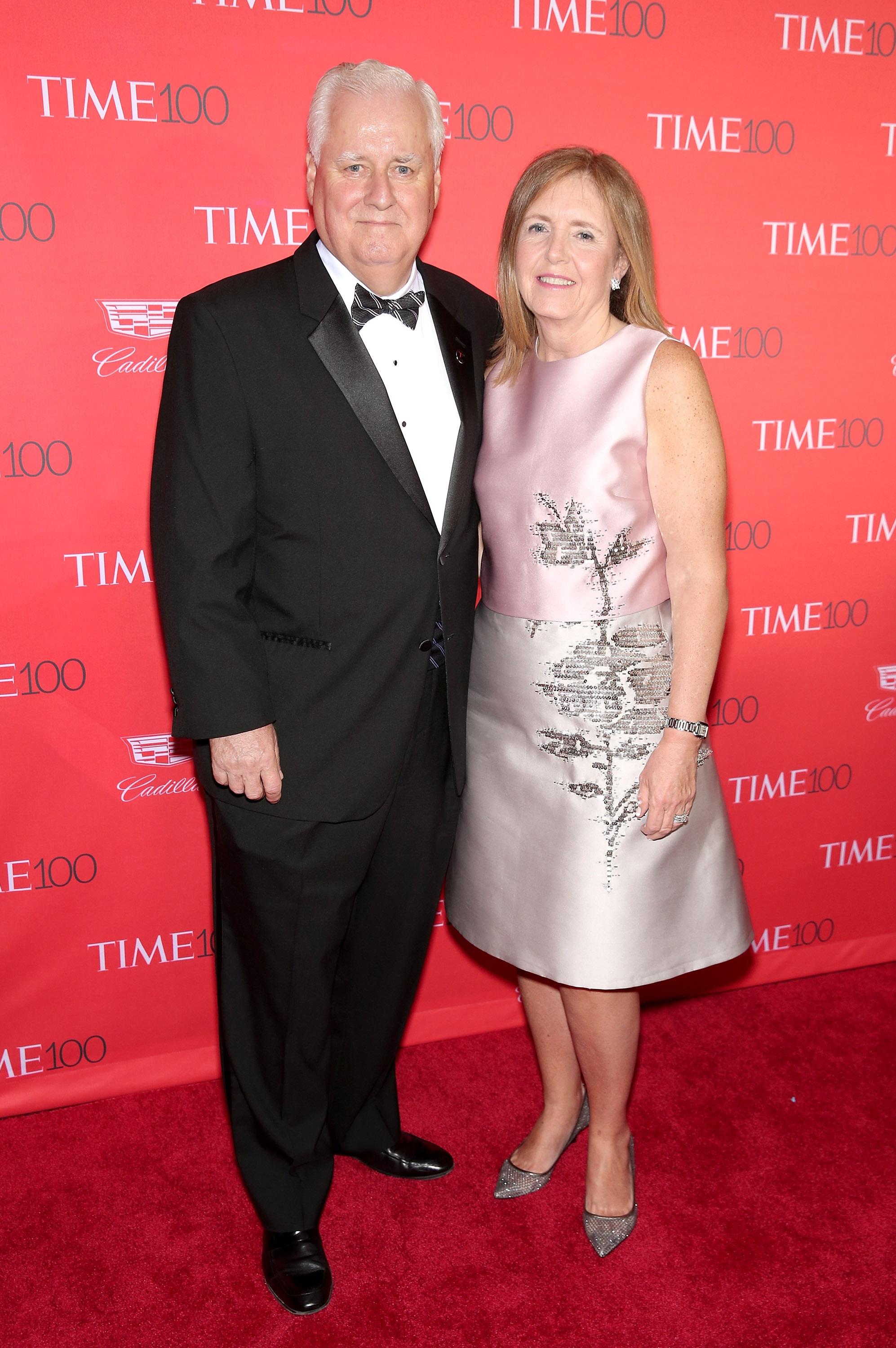 TIME Inc. CEO Joseph Ripp and Ginny Ripp  at the TIME 100 gala in New York on April 26, 2016.