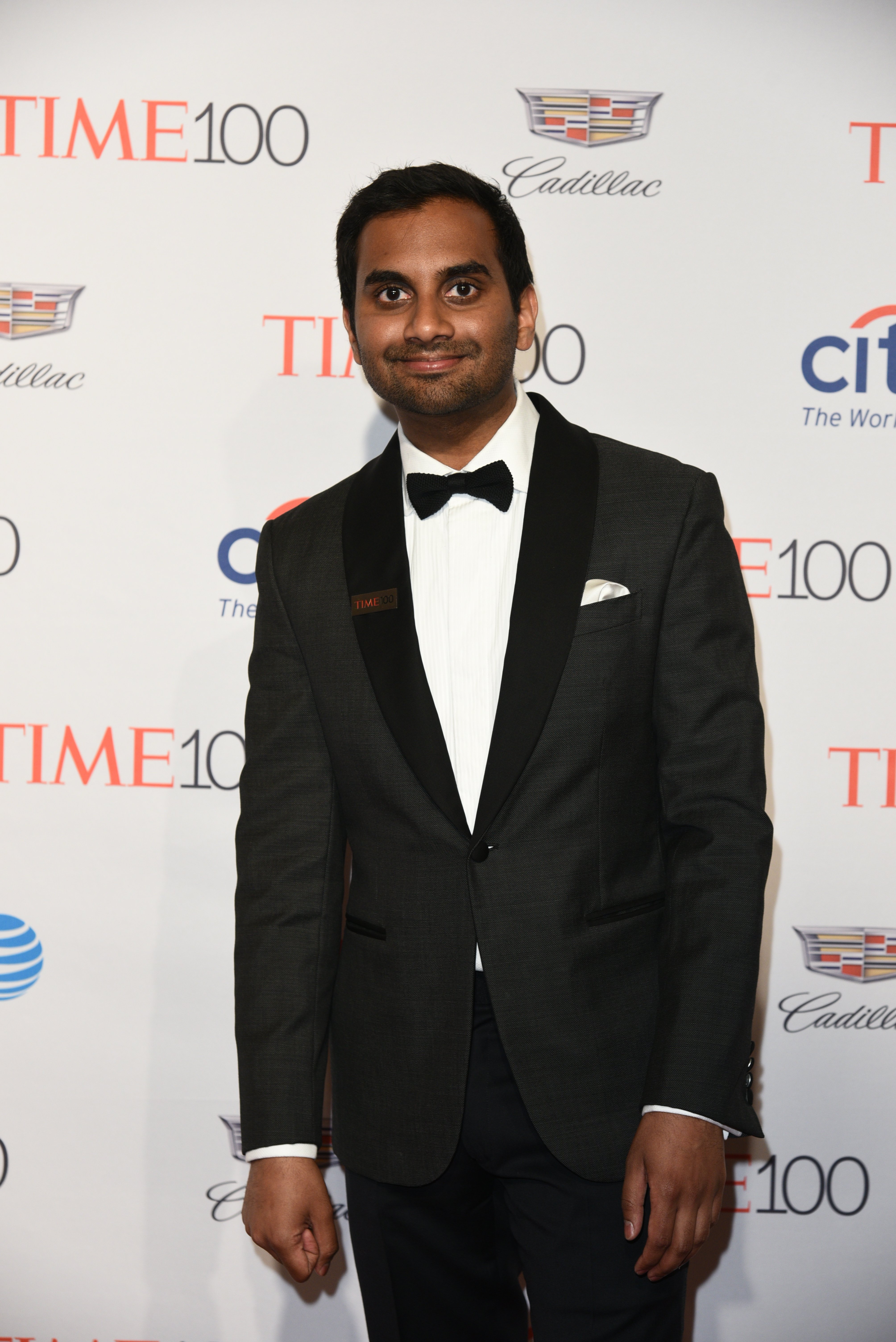 Aziz Ansari at the TIME 100 gala in New York on April 26, 2016.