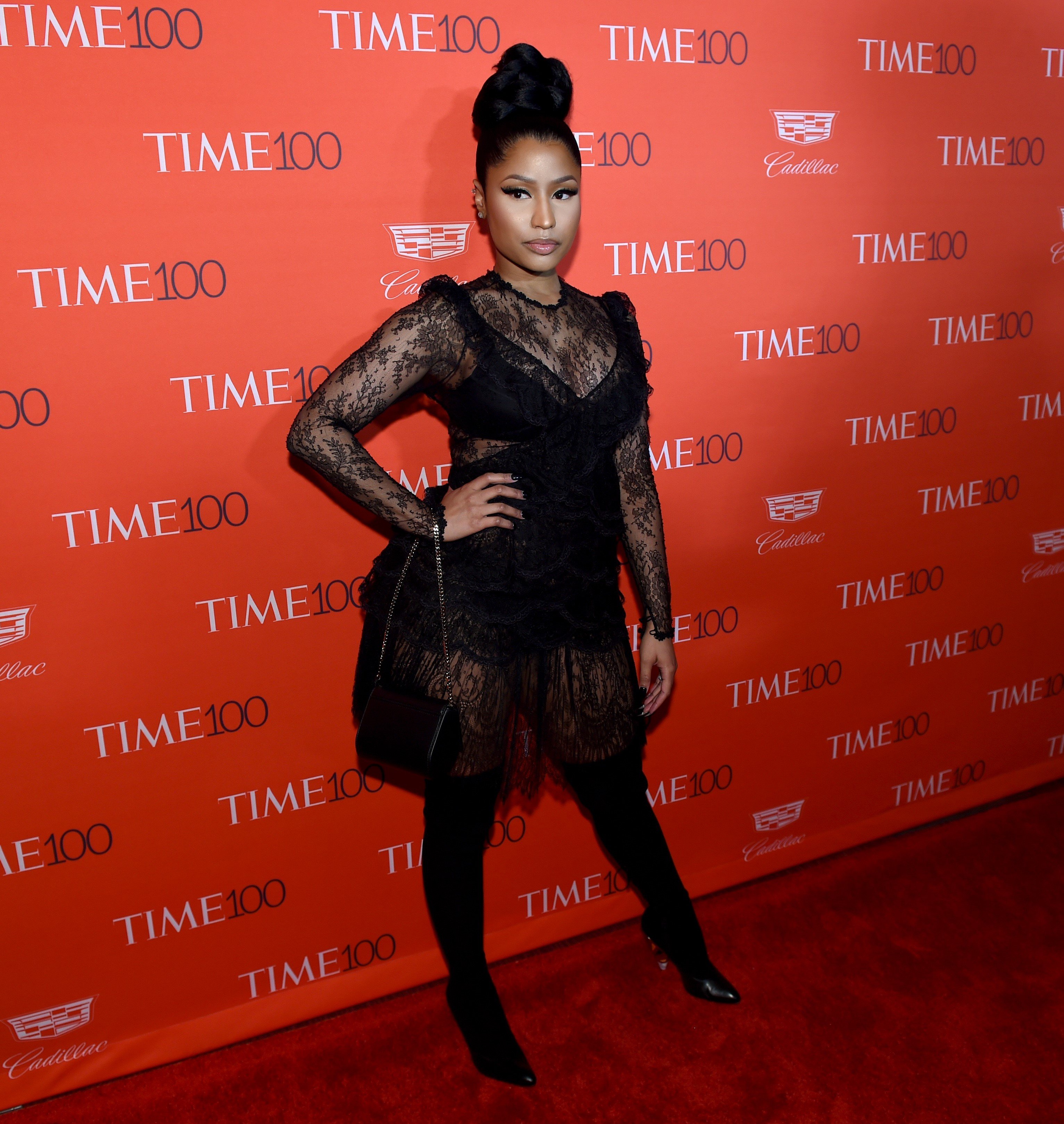Nicki Minaj at the TIME 100 gala in New York on April 26, 2016.
