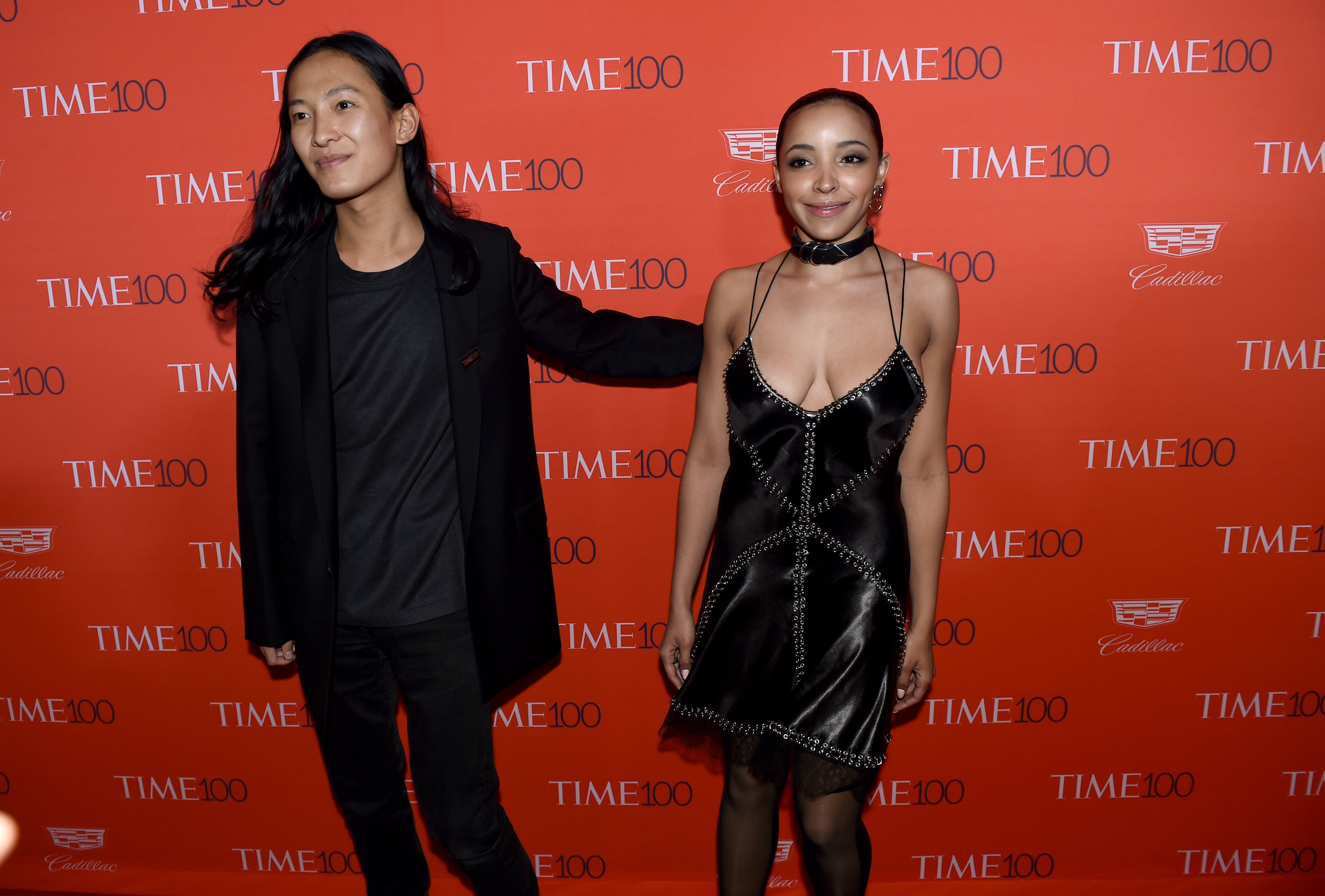 Alexander Wang and Tinashe at the TIME 100 gala in New York on April 26, 2016.