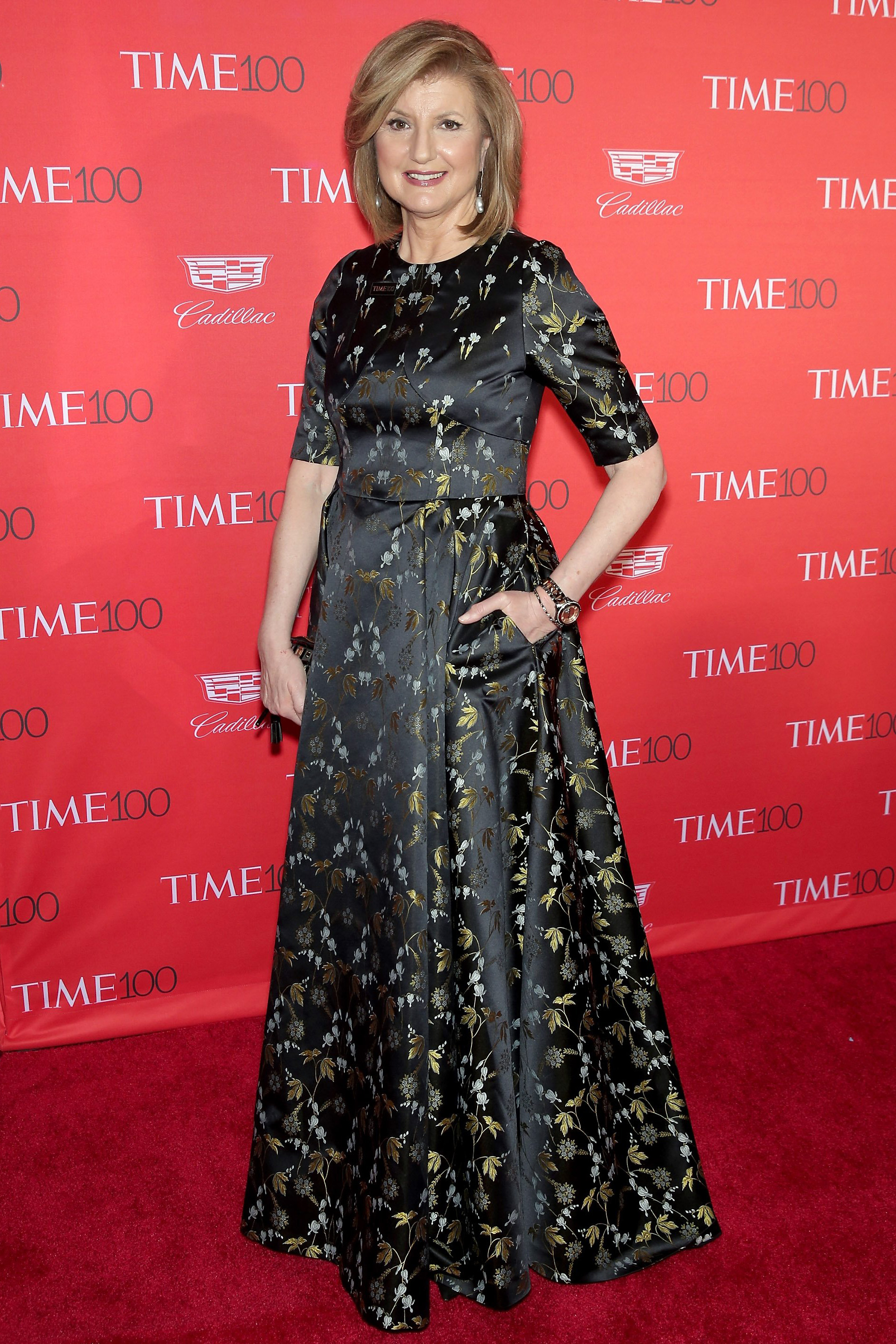 Arianna Huffington at the TIME 100 gala in New York on April 26, 2016.