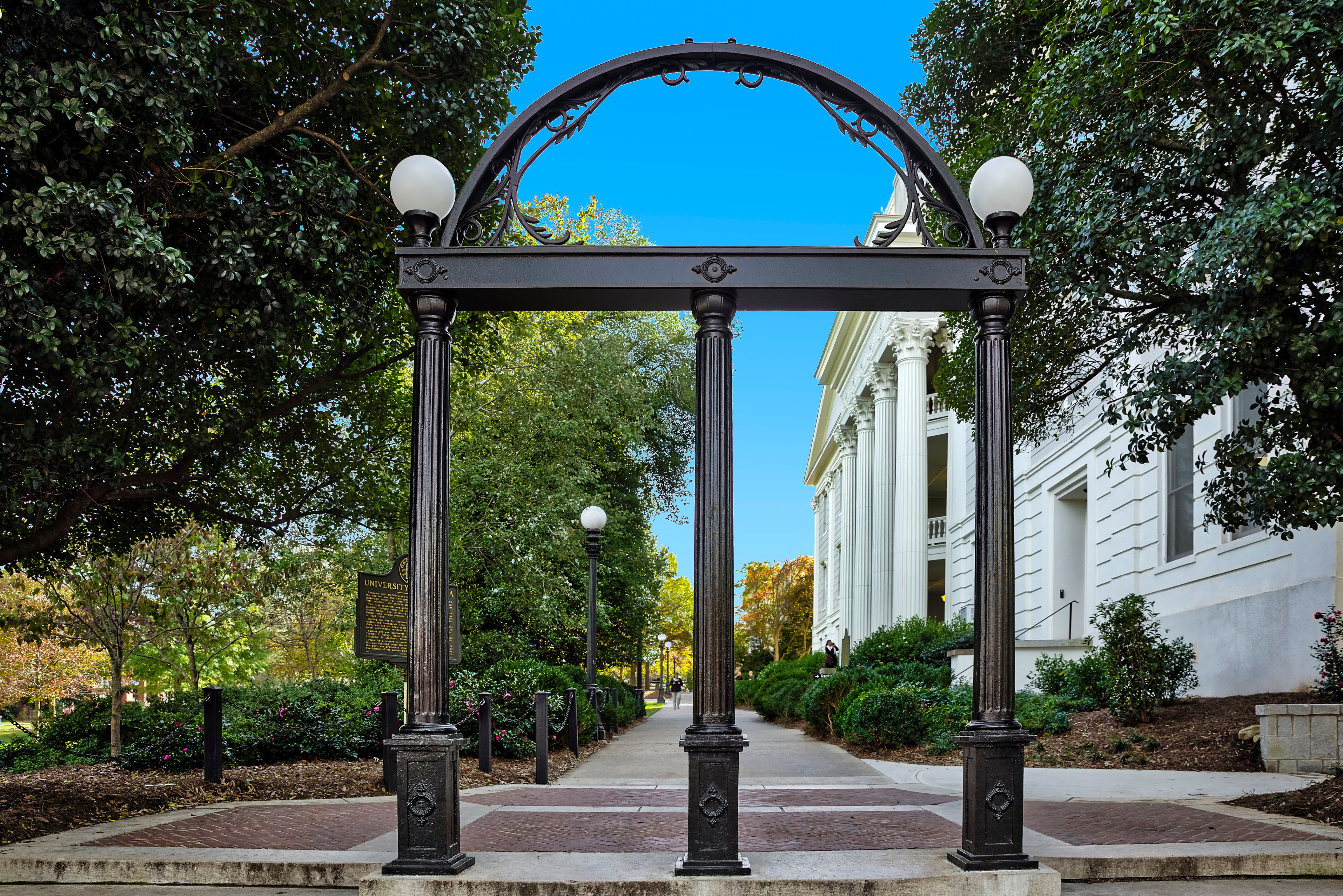 The Georgia Arch at the University of Georgia in Athens. (John Greim—LightRocket/Getty Images)