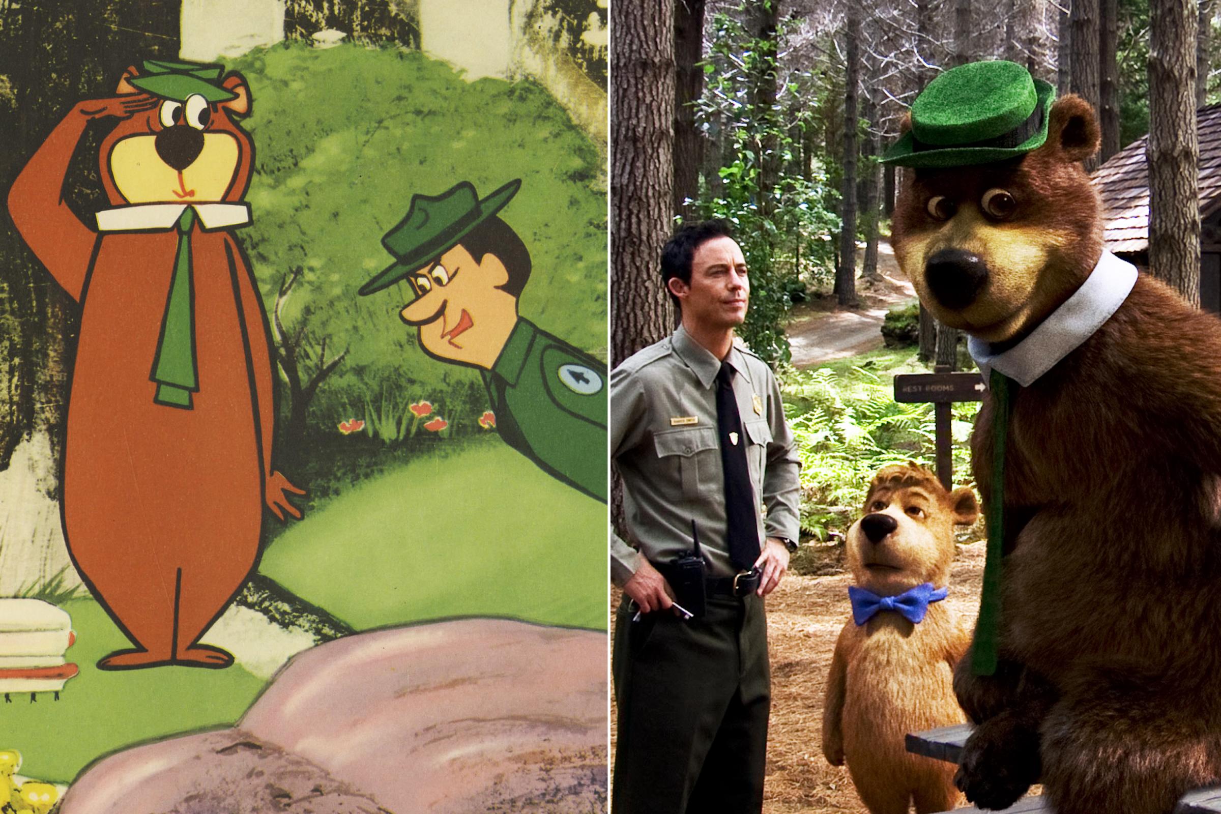 The Yogi Bear Show, 1961-1962 and Yogi Bear, 2010.