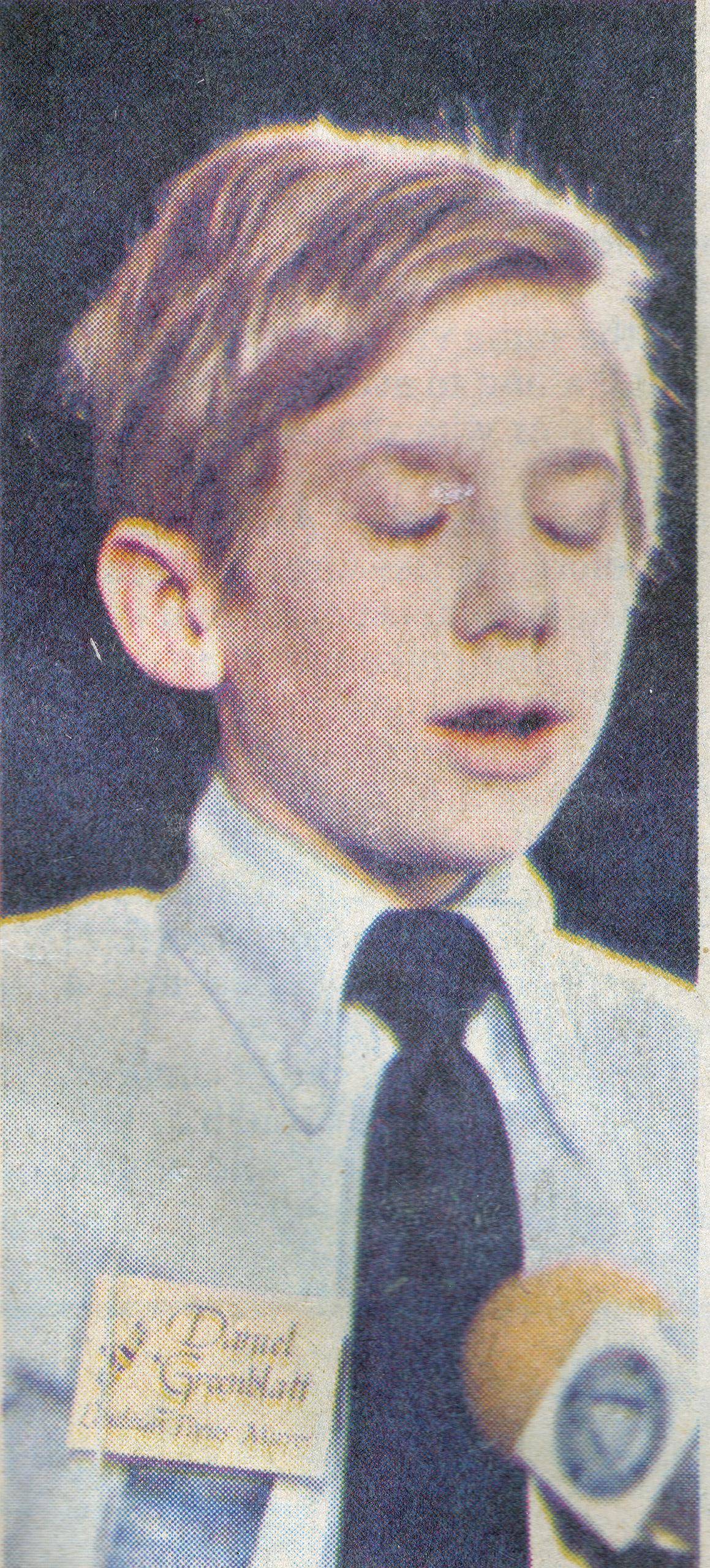 1984 Scripps National Spelling Bee champion Daniel Greenblatt.