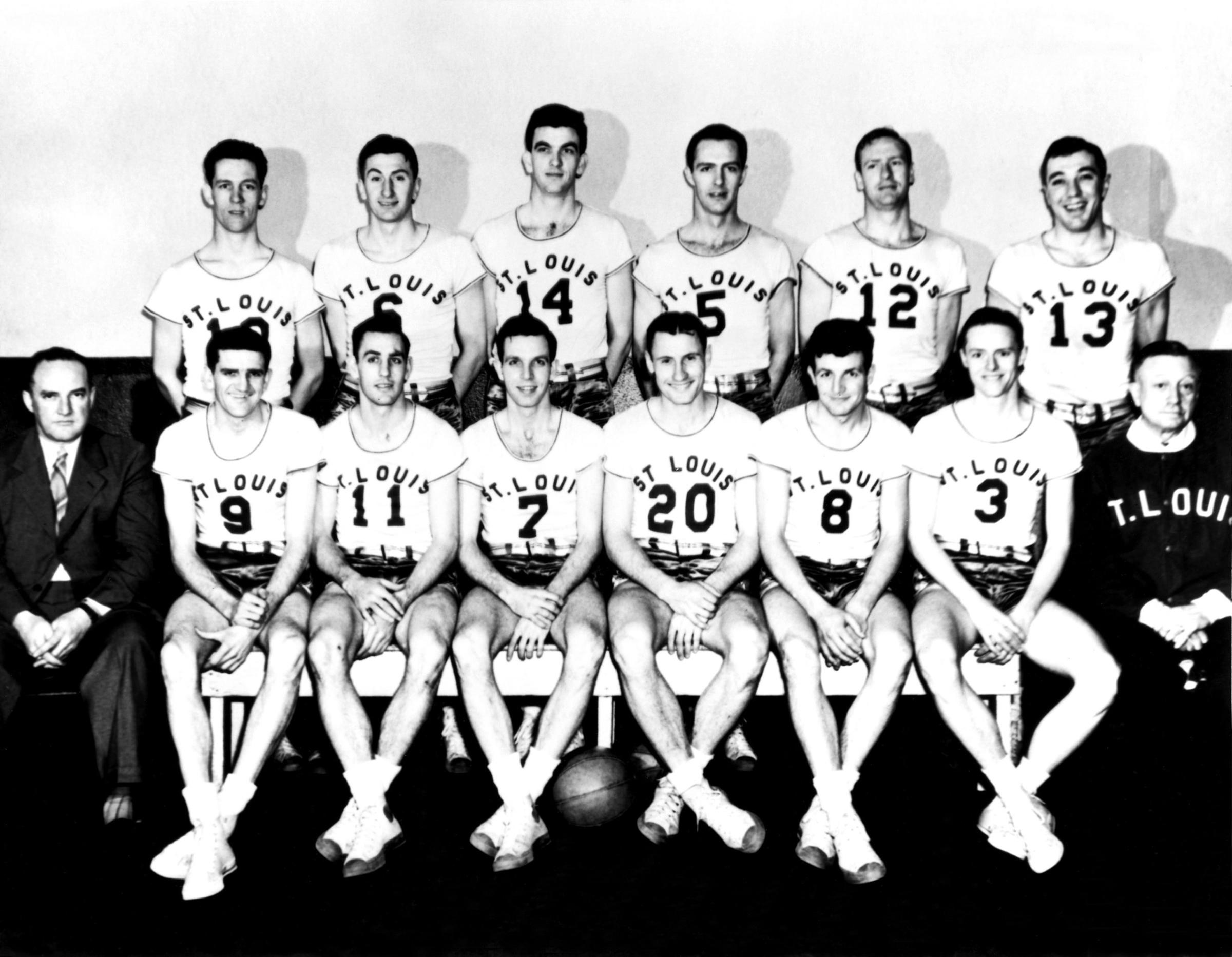 St. Louis Bombers Team Portrait 1945.