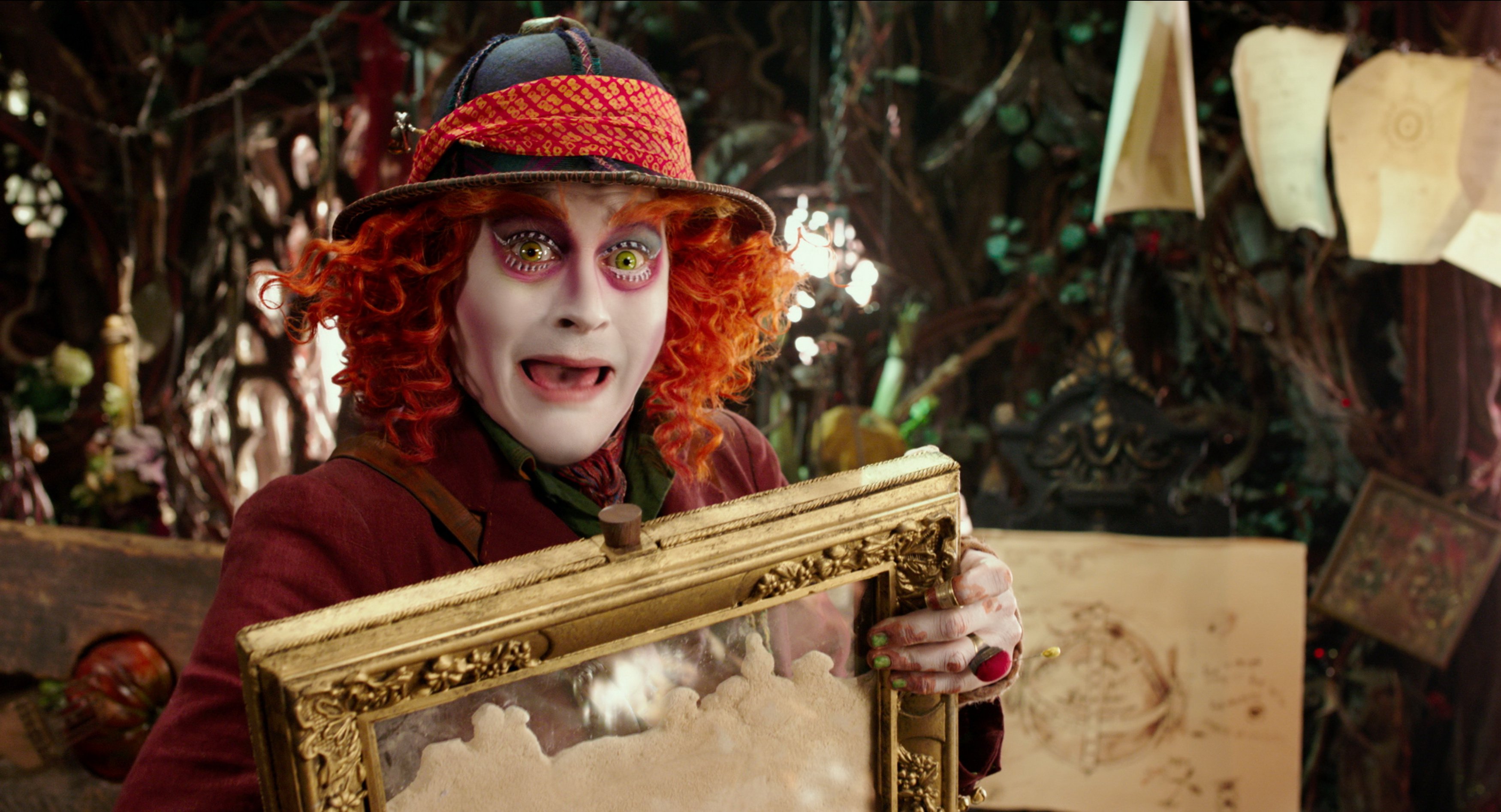 Alice Through The Looking Glass Review Johnny Depp Sequel Time