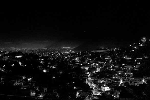 CARACAS. VENEZUELA, JULY 29 - 2015: Overview Petare neighborhood overnight.It is Petare neighborhood of Caracas with one of the highest crime rates. Venezuela is experiencing the worst political crisis of its recent history. The economic crisis, shortages, levels of violence and political persecution have divided the country. Nicolas Maduro's government is being accused by the opposition of systematically violating human rights and freedoms of the Venezuelan people. They accuse the government of abducting state institutions and to turn Venezuela into one of the worst political regimes in the world. At present, the international community views with concern the Venezuelan crisis and especially the situation of political prisoners. ( photo by Alvaro Ybarra Zavala / Getty Images Reportage )