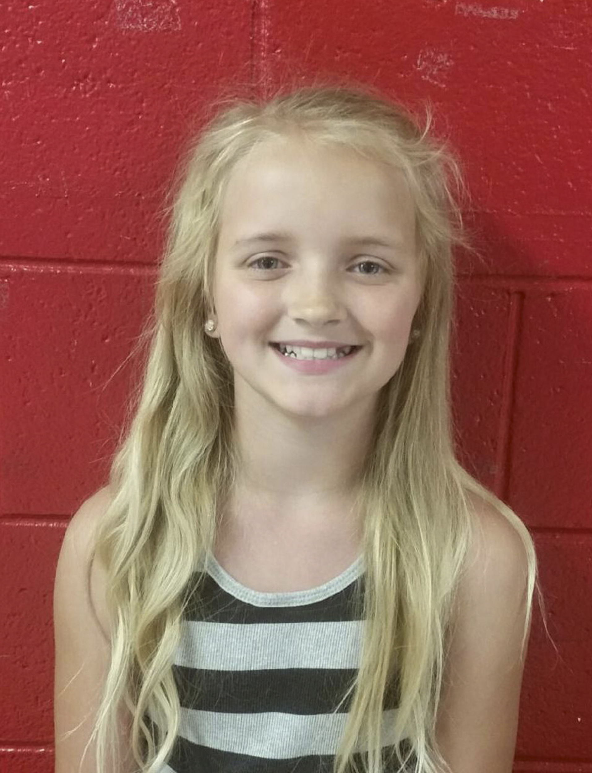 This undated photo provided by the Tennessee Bureau of Investigation shows Carlie Marie Trent, 9, of Rogersville, Tenn. (Tennessee Bureau of Investigation/AP)