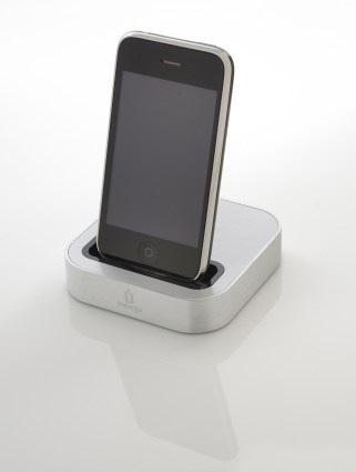 Iomega SuperHero, dock for Apple iPhone and iPod touch, session for Tap Magazine taken on February 8, 2011. (Photo by S