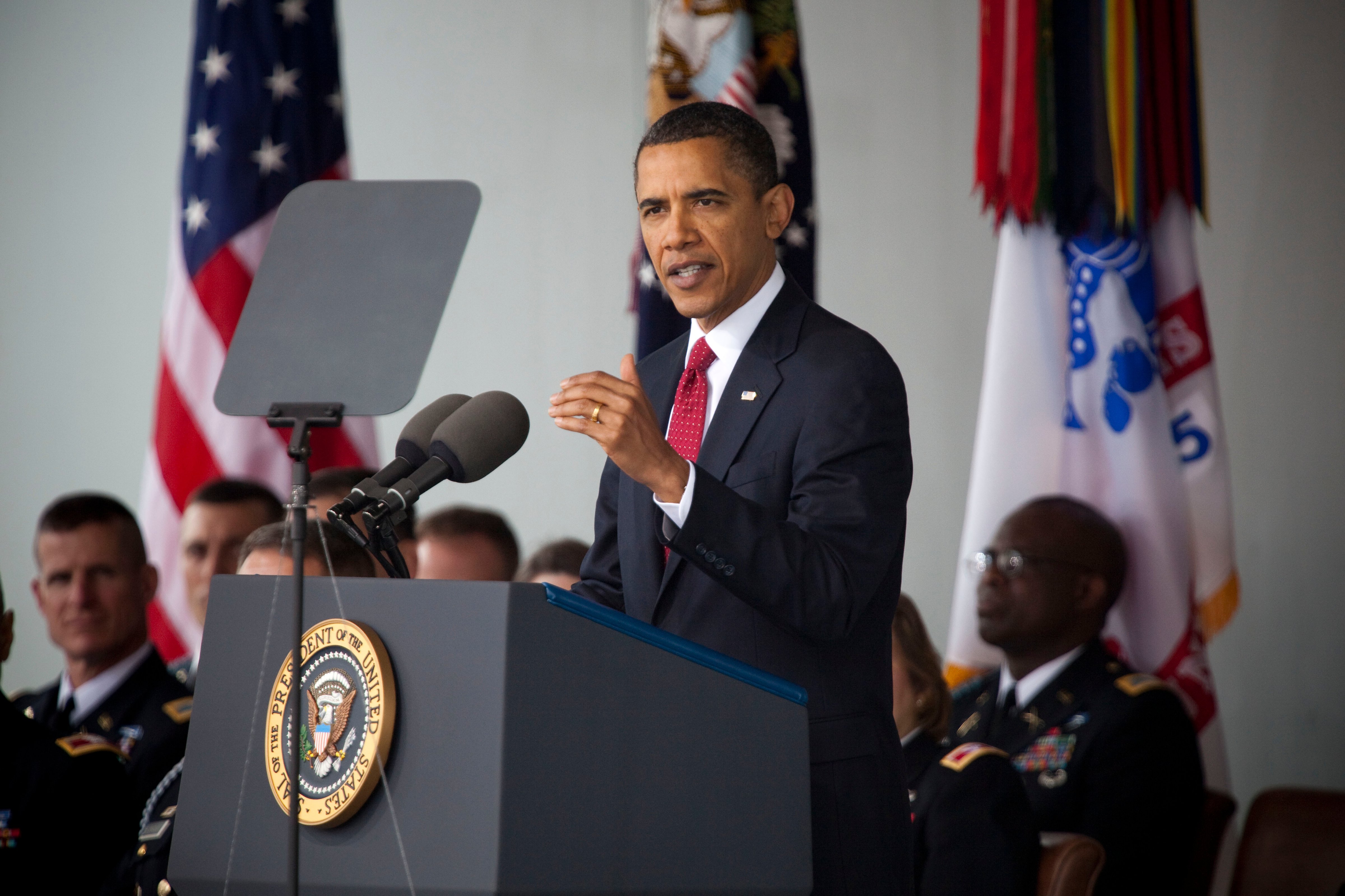 President Barack Obama Addresses 2010 West Point Graduates At Commencement