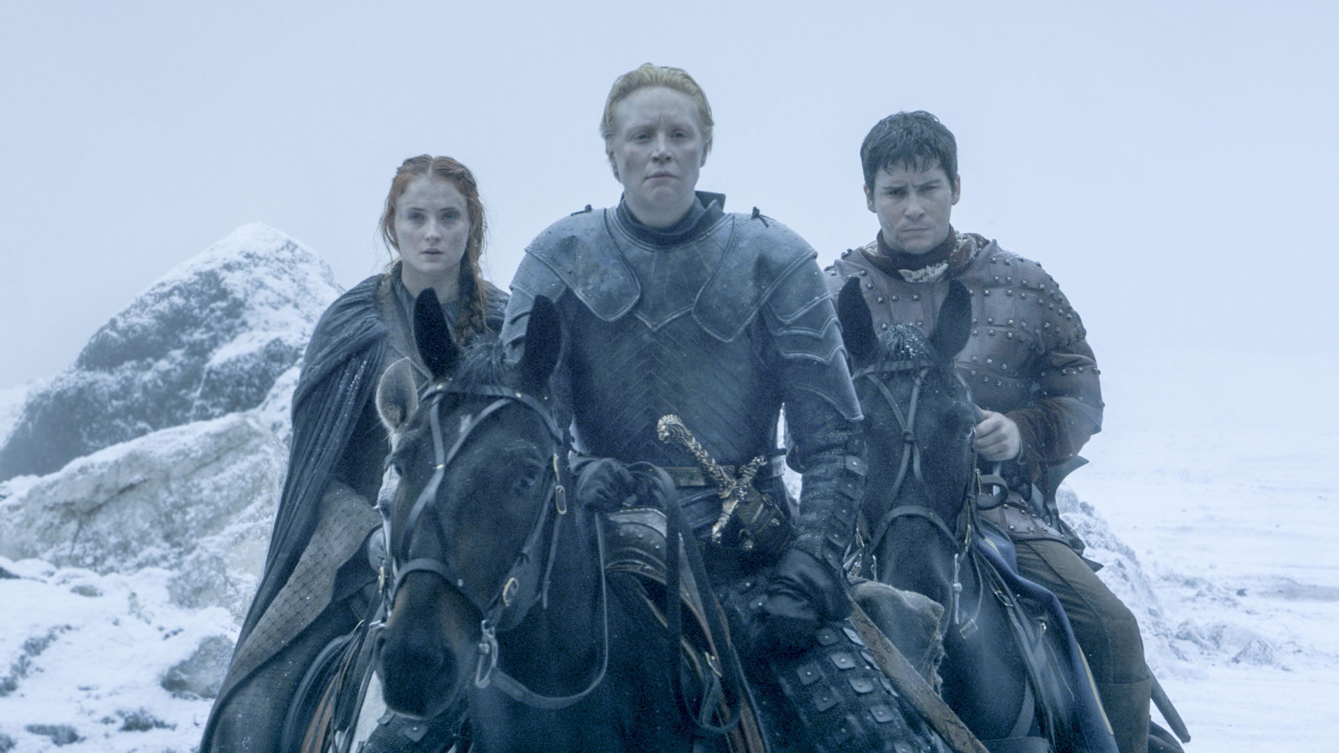 Gwendoline Christie as Brienne of Tarth in HBO's Game of Thrones