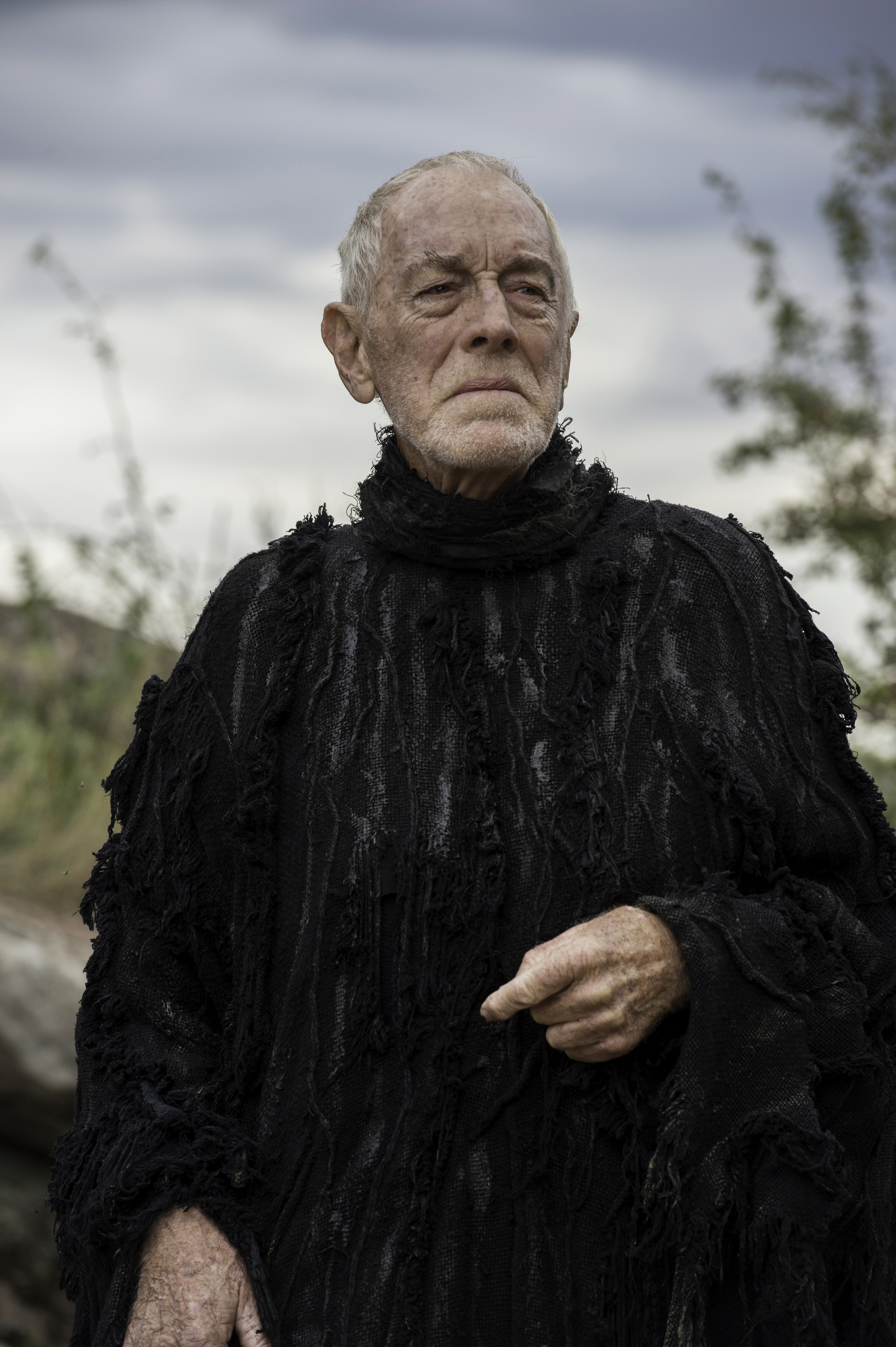 Max von Sydow as the Three-Eyed Raven in Game of Thrones, Season 6, Episode 3, 2016. (Macall B. Polay/Courtesy of HBO)