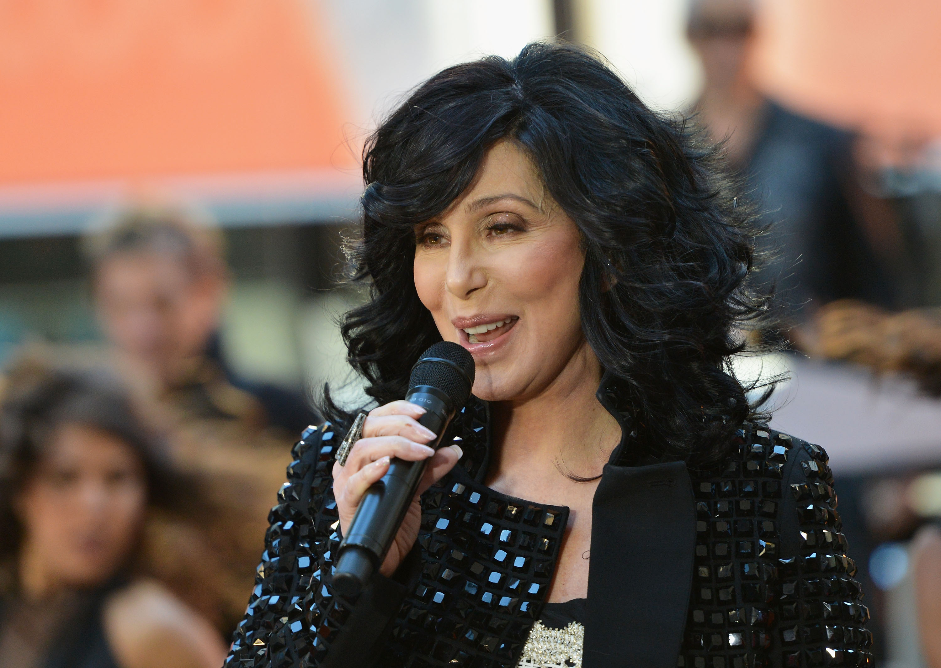 Singer Cher peforms on NBC's "Today" at NBC's TODAY Show in New York City on Sept. 23, 2013. (Slaven Vlasic—Getty Images)