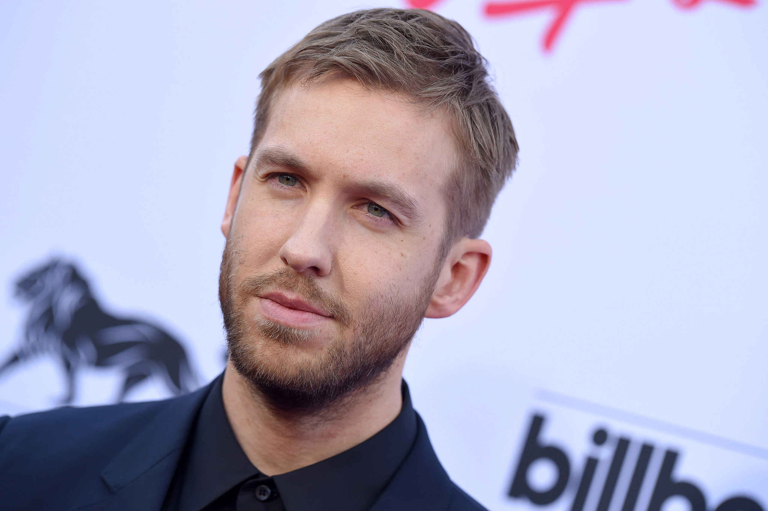DJ Calvin Harris arrives at the 2015 Billboard Music Awards in Las Vegas, Nevada on May 17, 2015. (Bauer-Griffin/FilmMagic/Getty Images)