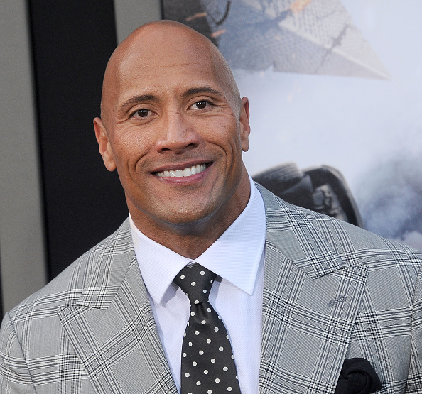 Actor Dwayne Johnson arrives at the Los Angeles premiere of 'San Andreas' at TCL Chinese Theatre IMAX on May 26, 2015 in Hollywood, California. (Gregg DeGuire/WireImage)