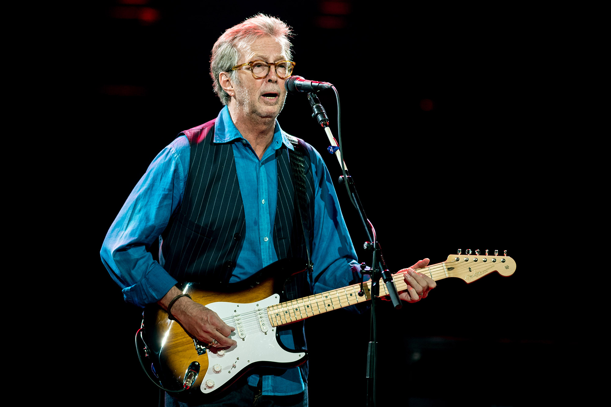 Eric Clapton Performs At Royal Albert Hall In London