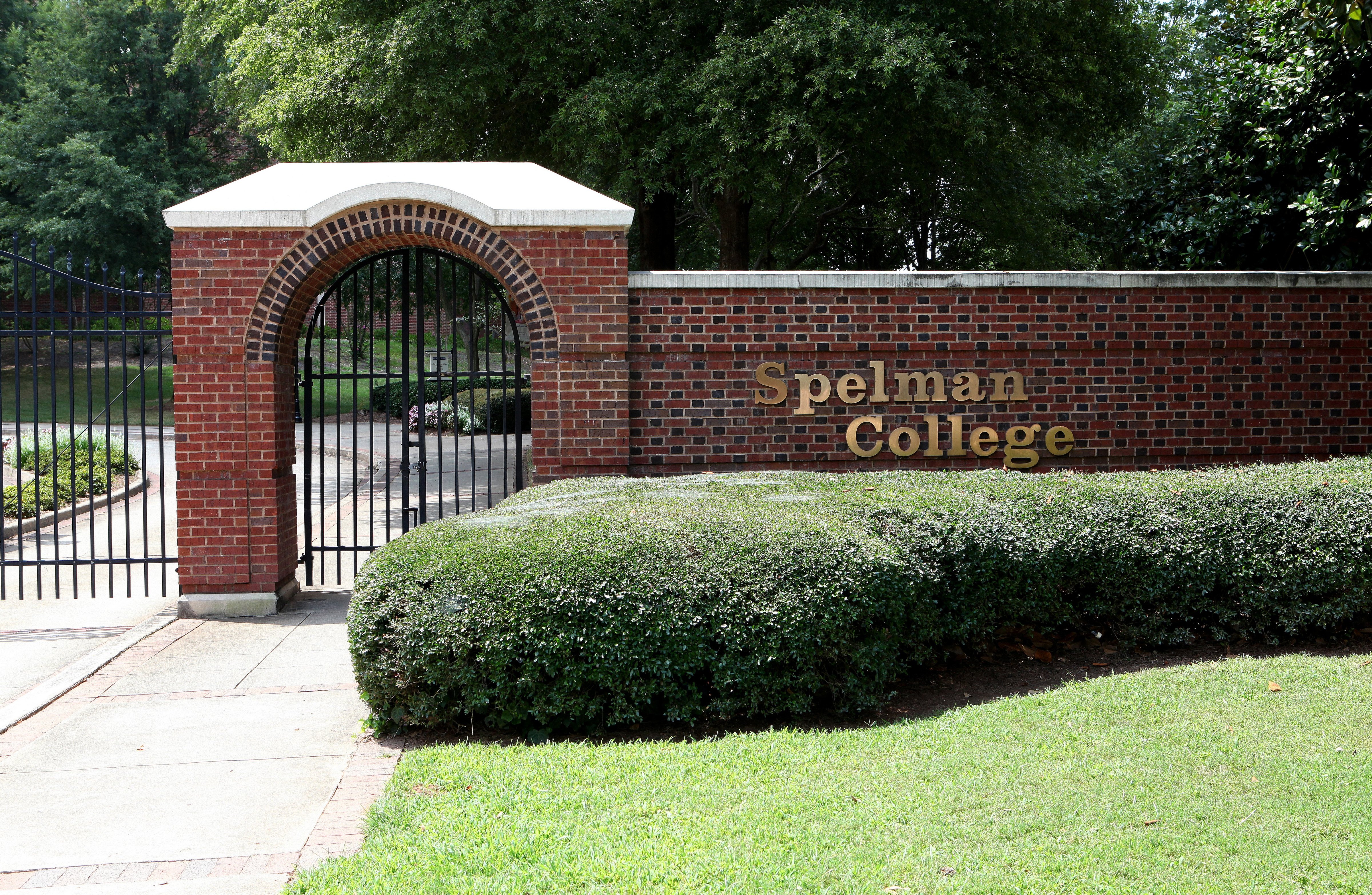 Spelman College's gate is seen on July 18, 2015 in Atlanta, Georgia. (Raymond Boyd/Getty Images)