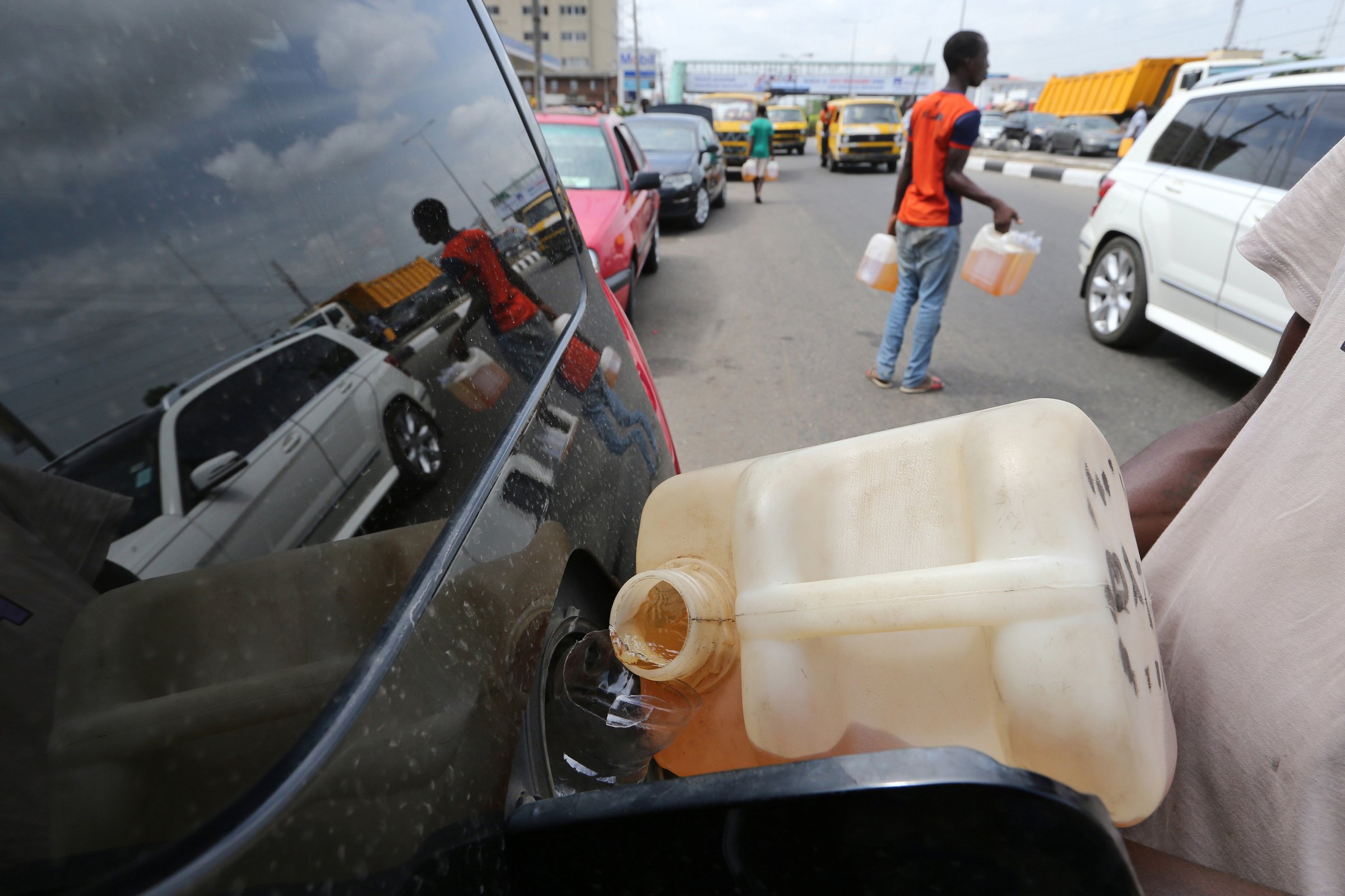 Fuel Shortages In Nigeria Cause Queues At Gas Stations