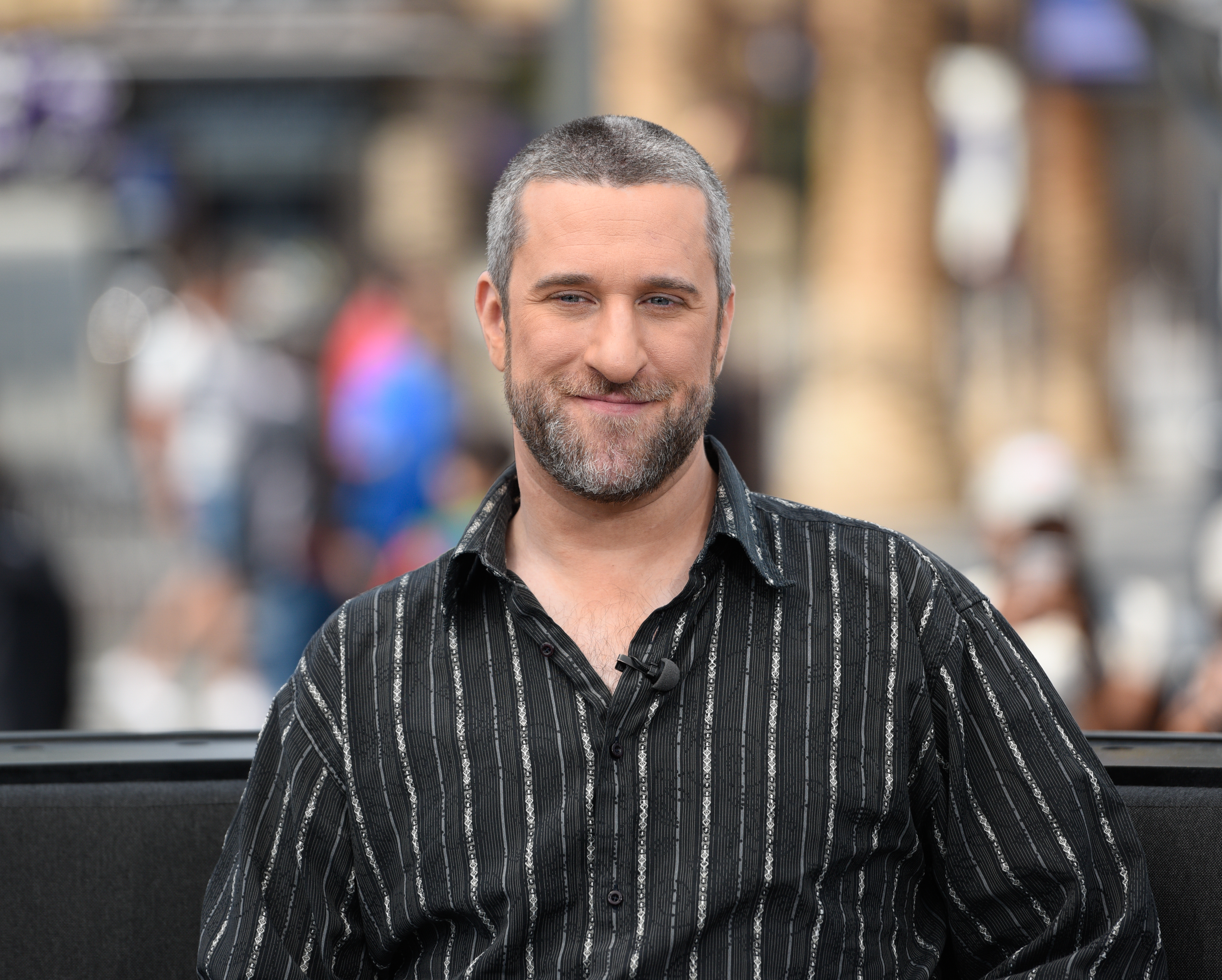 Dustin Diamond visits <i>Extra</i> at Universal Studios Hollywood on May 16, 2016, in Universal City, Calif. (Noel Vasquez—Getty Images)