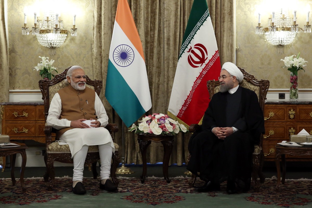 Indian Prime Minister Narendra Modi in Iran