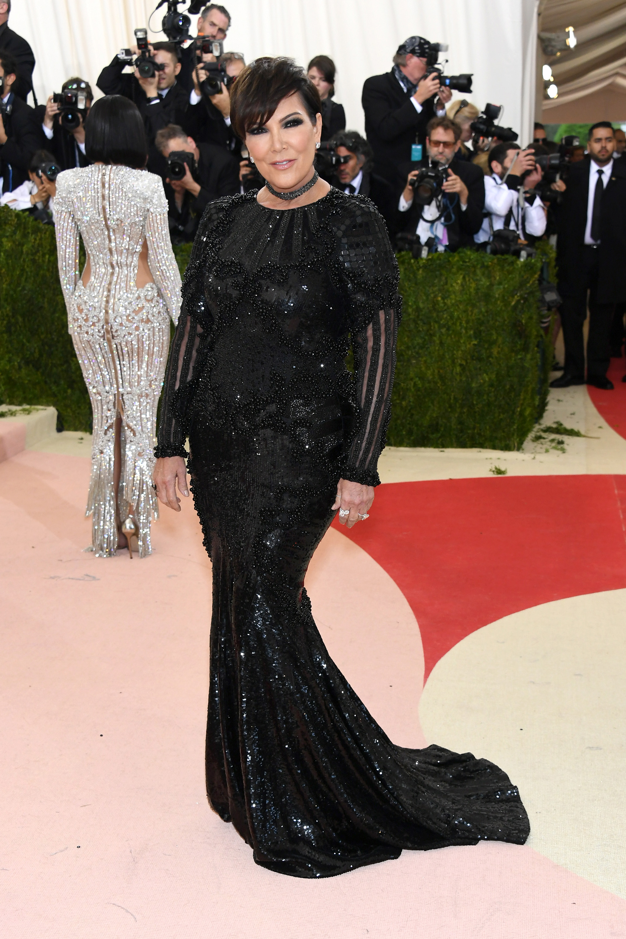 Kris Jenner attends "Manus x Machina: Fashion In An Age Of Technology" Costume Institute Gala at Metropolitan Museum of Art on May 2, 2016 in New York City.