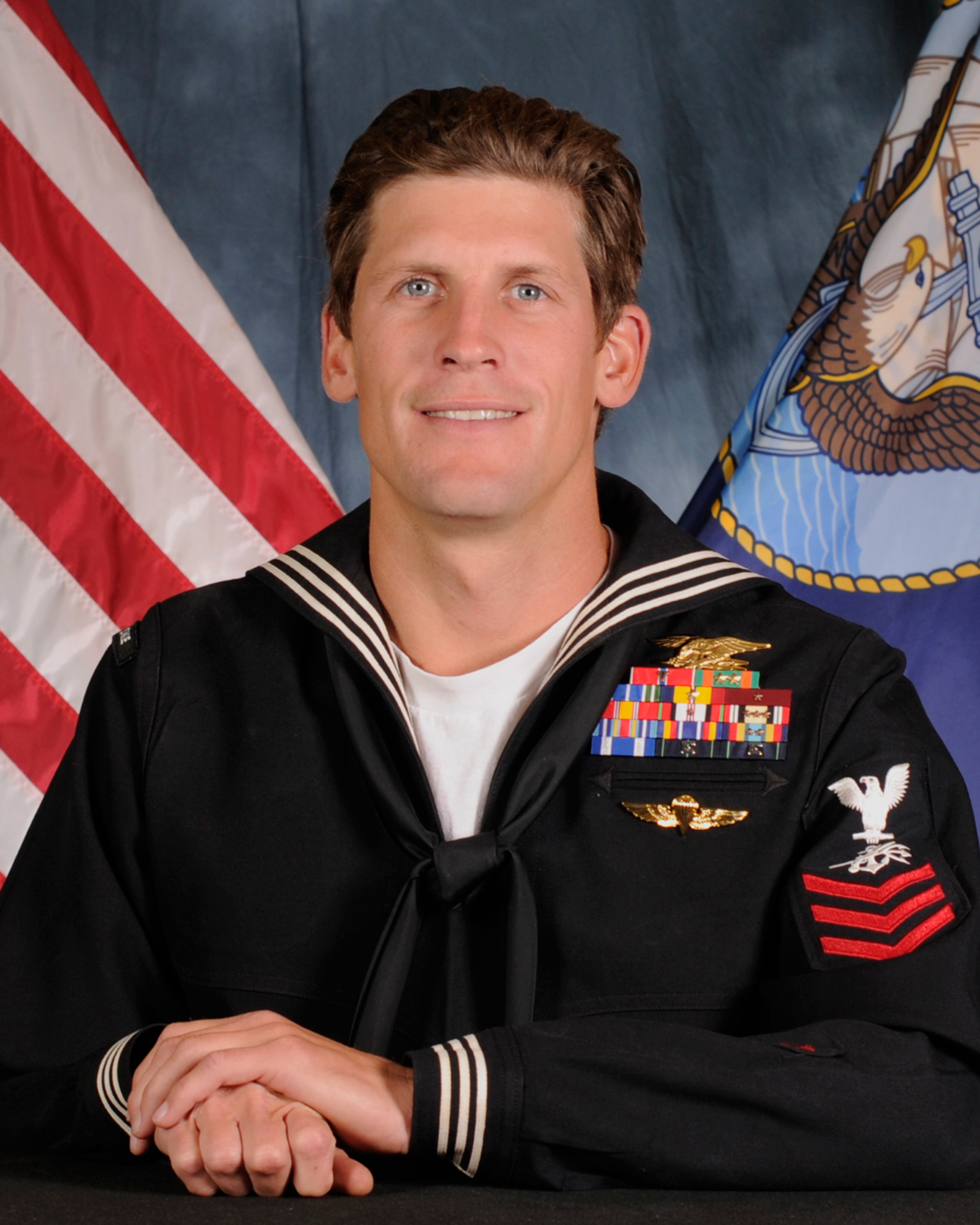 Special Warfare Operator 1st Class Charles Keating IV was shot and killed during a gun battle that involved more than 100 ISIS fighters in Iraq on May 3, 2016. (U.S. Navy/AP)
