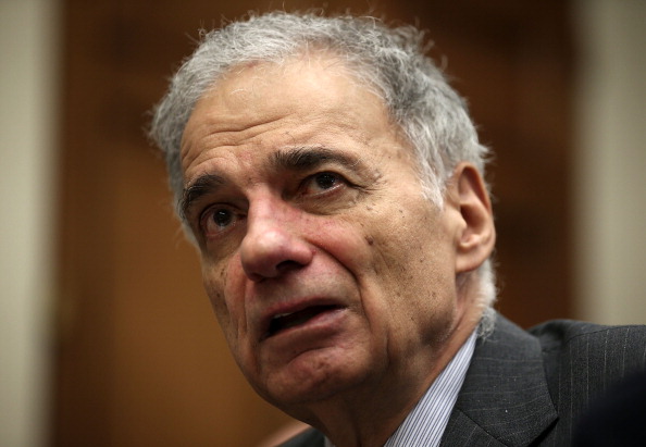 Former U.S. presidential candidate Ralph Nader speaks during a discussion June 28, 2013 on Capitol Hill. (Alex Wong—Getty Images)