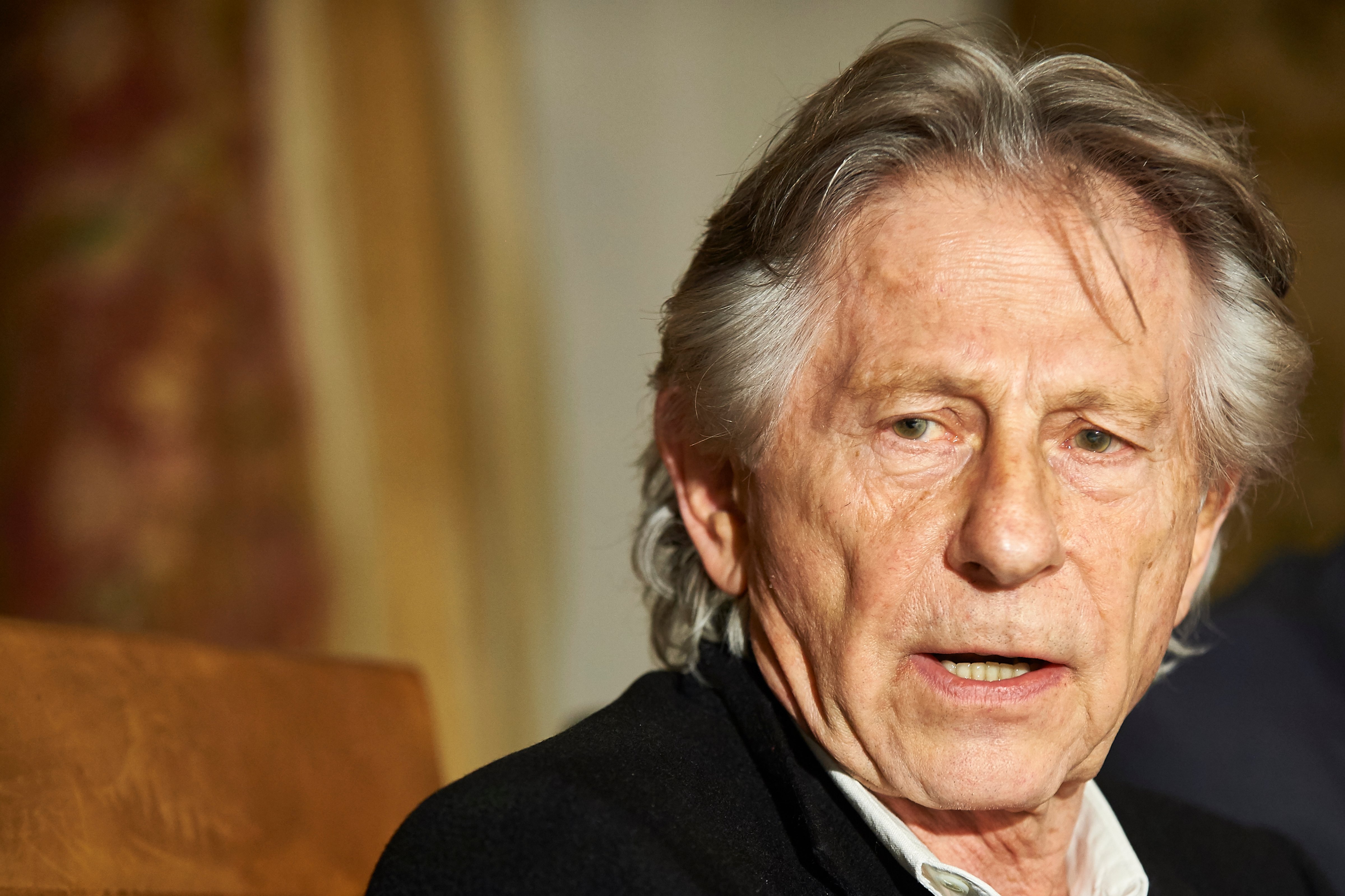 French-Polish film director Roman Polanski arrives to attend a press conference at the Bonarowski Palace Hotel on October 30, 2015 in Krakow, Poland. (Adam Nurkiewicz—Getty Images)
