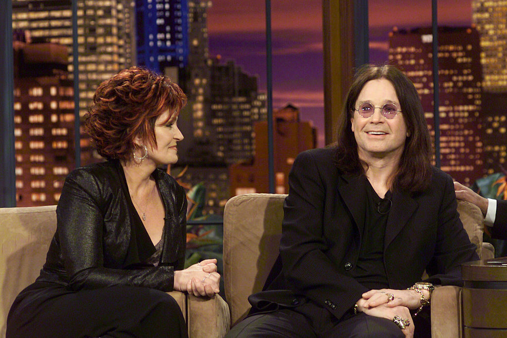 Sharon and Ozzy Osbourne during an interview with Jay Leno on March 11, 2005. (NBC&mdash;NBCU Photo Bank via Getty Images)