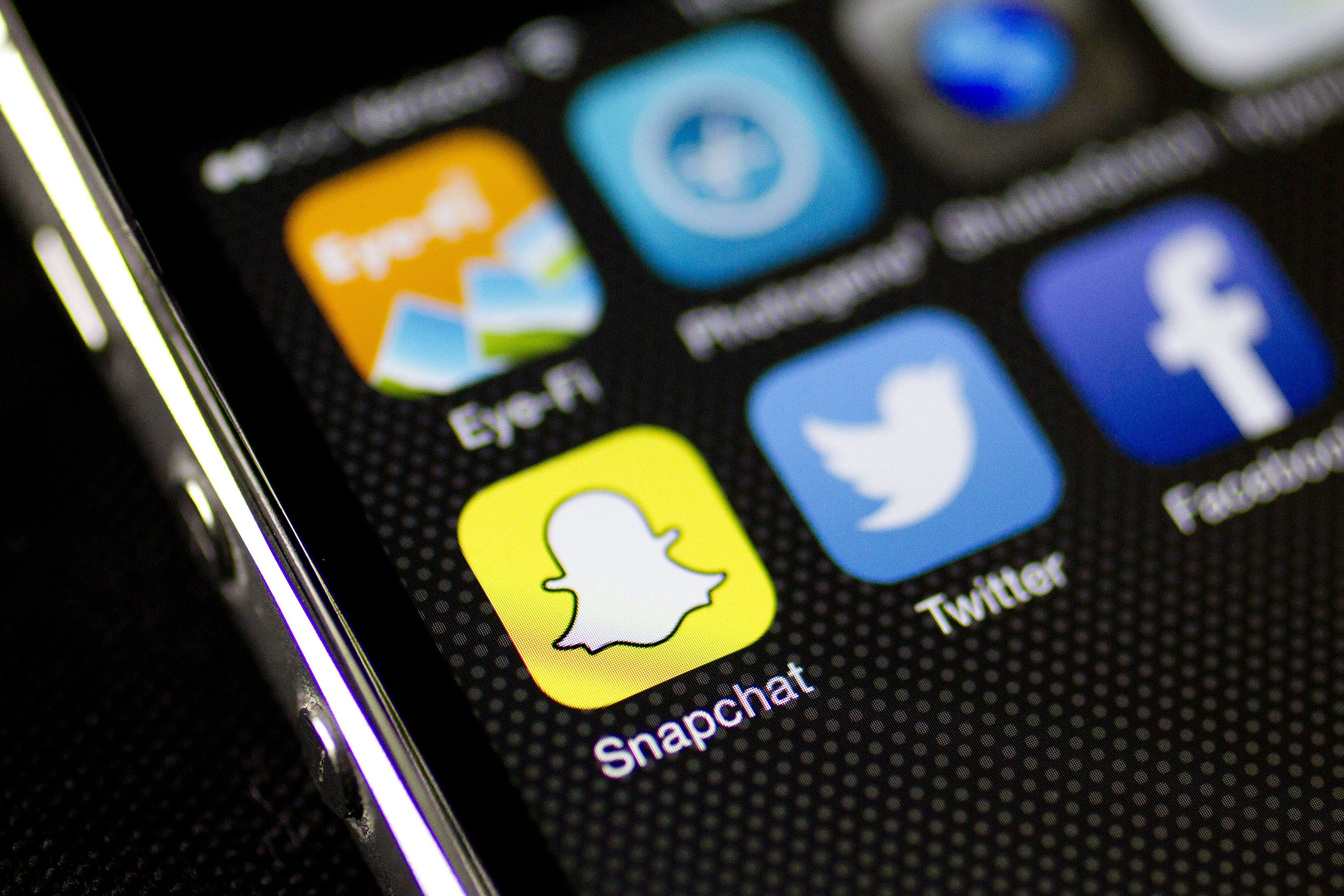 Snapchat has secured $1.8 billion in funding. (Bloomberg—Bloomberg / Getty Images)