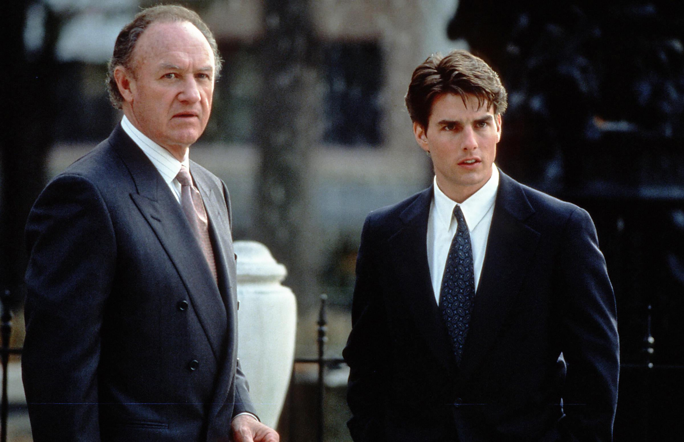 Tom Cruise as Mitch McDeere in The Firm, 1993.