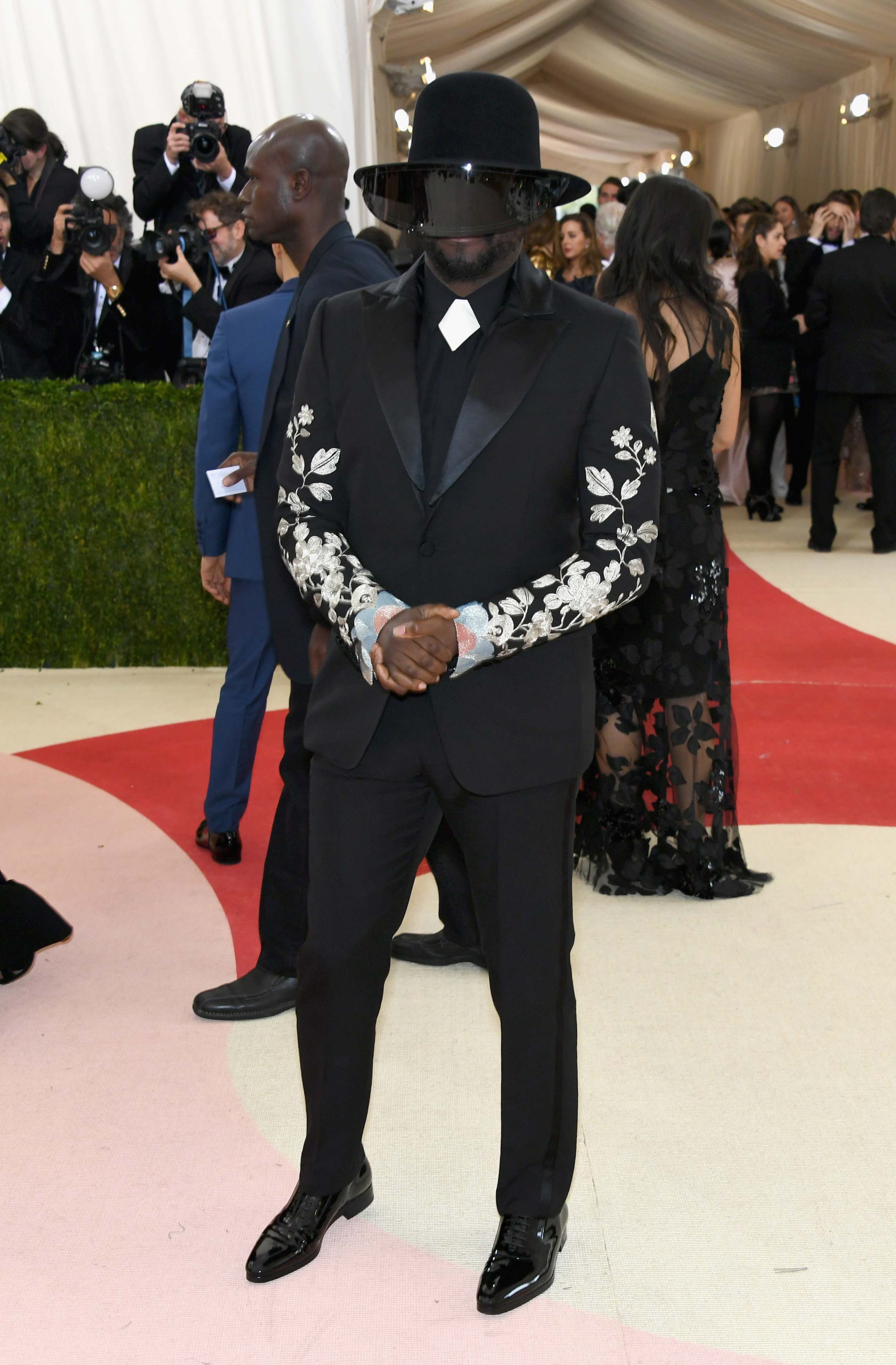 will.i.am attends "Manus x Machina: Fashion In An Age Of Technology" Costume Institute Gala at Metropolitan Museum of Art on May 2, 2016 in New York City.
