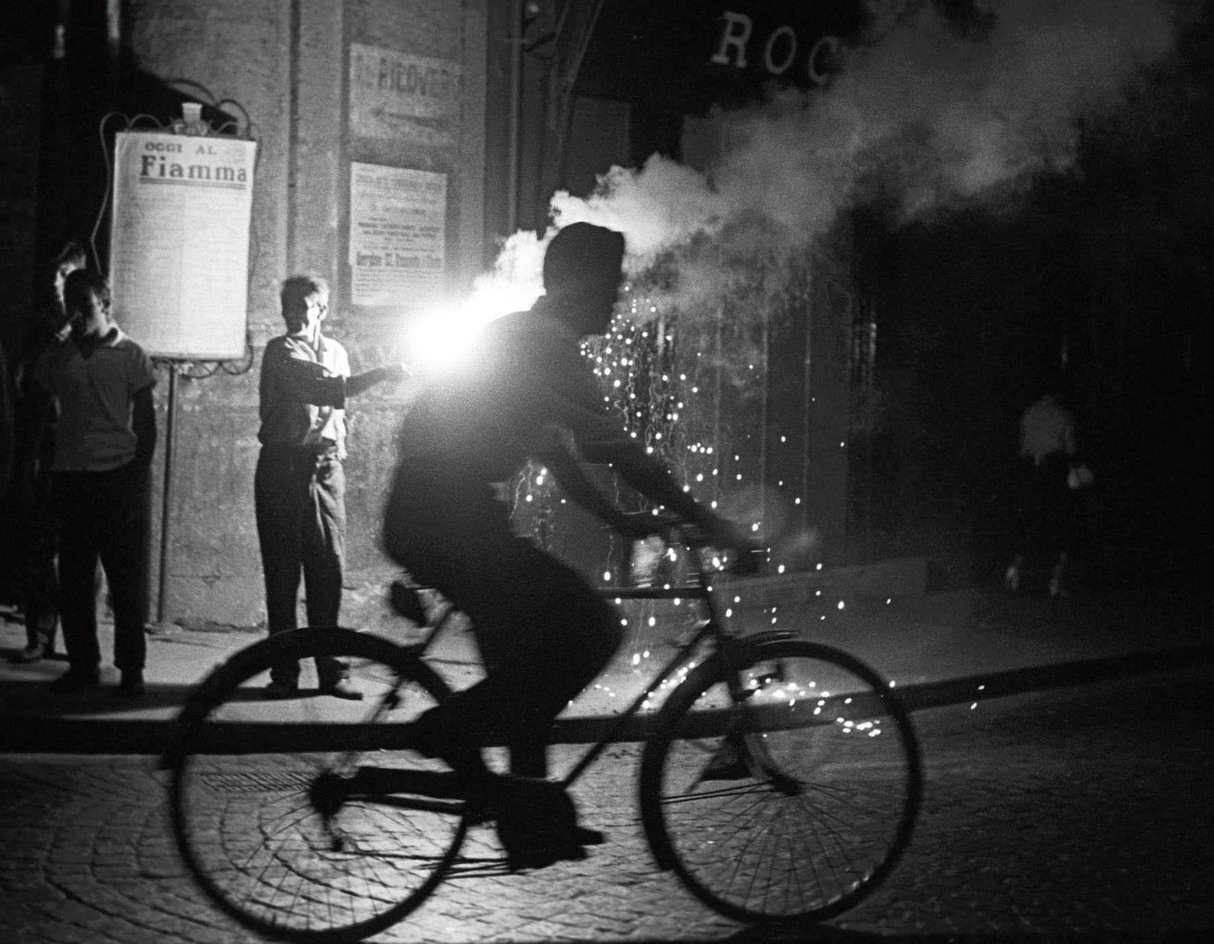 Fireworks, Naples
                              Italy, 1955.