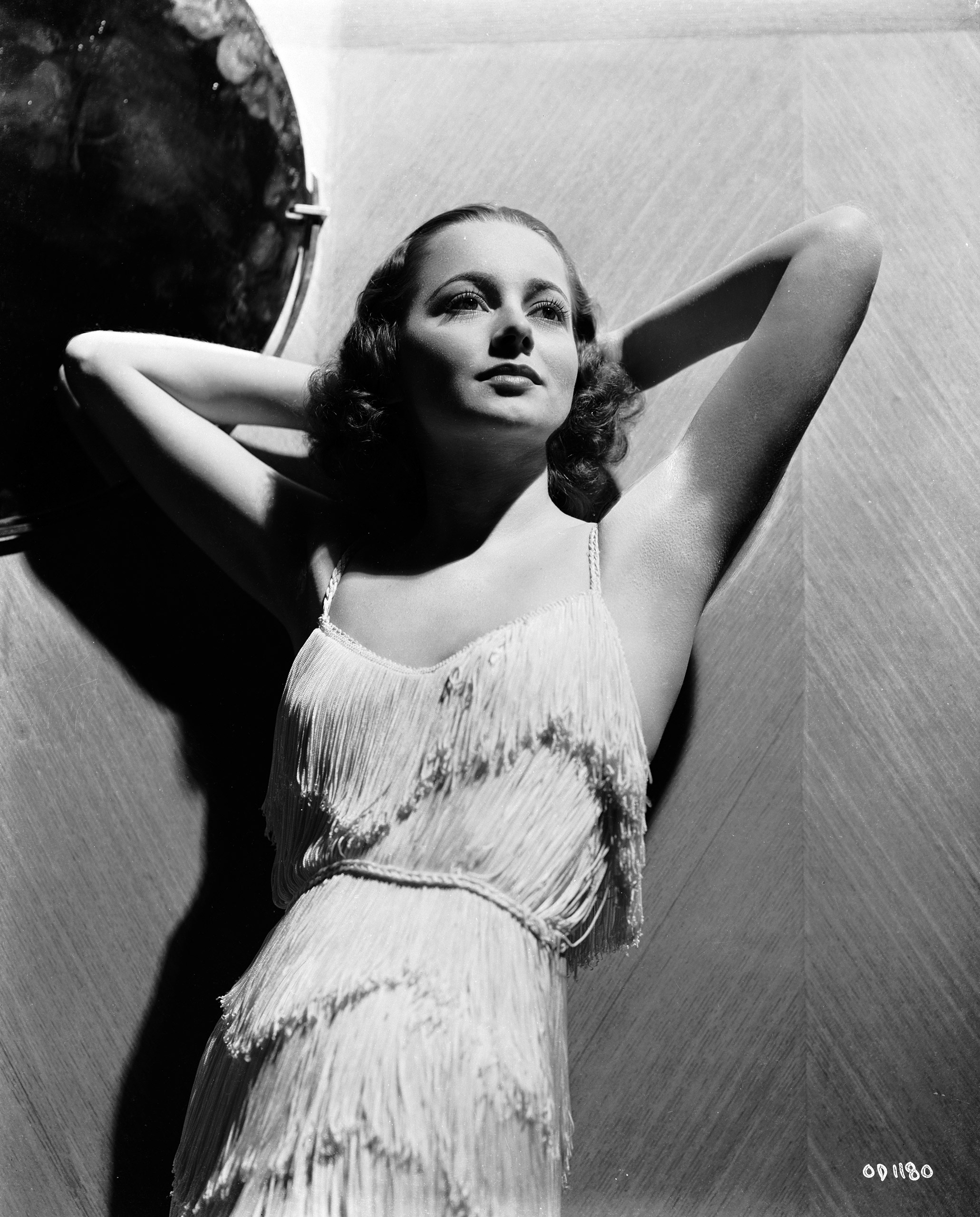 Portrait of Olivia de Havilland, circa 1938.