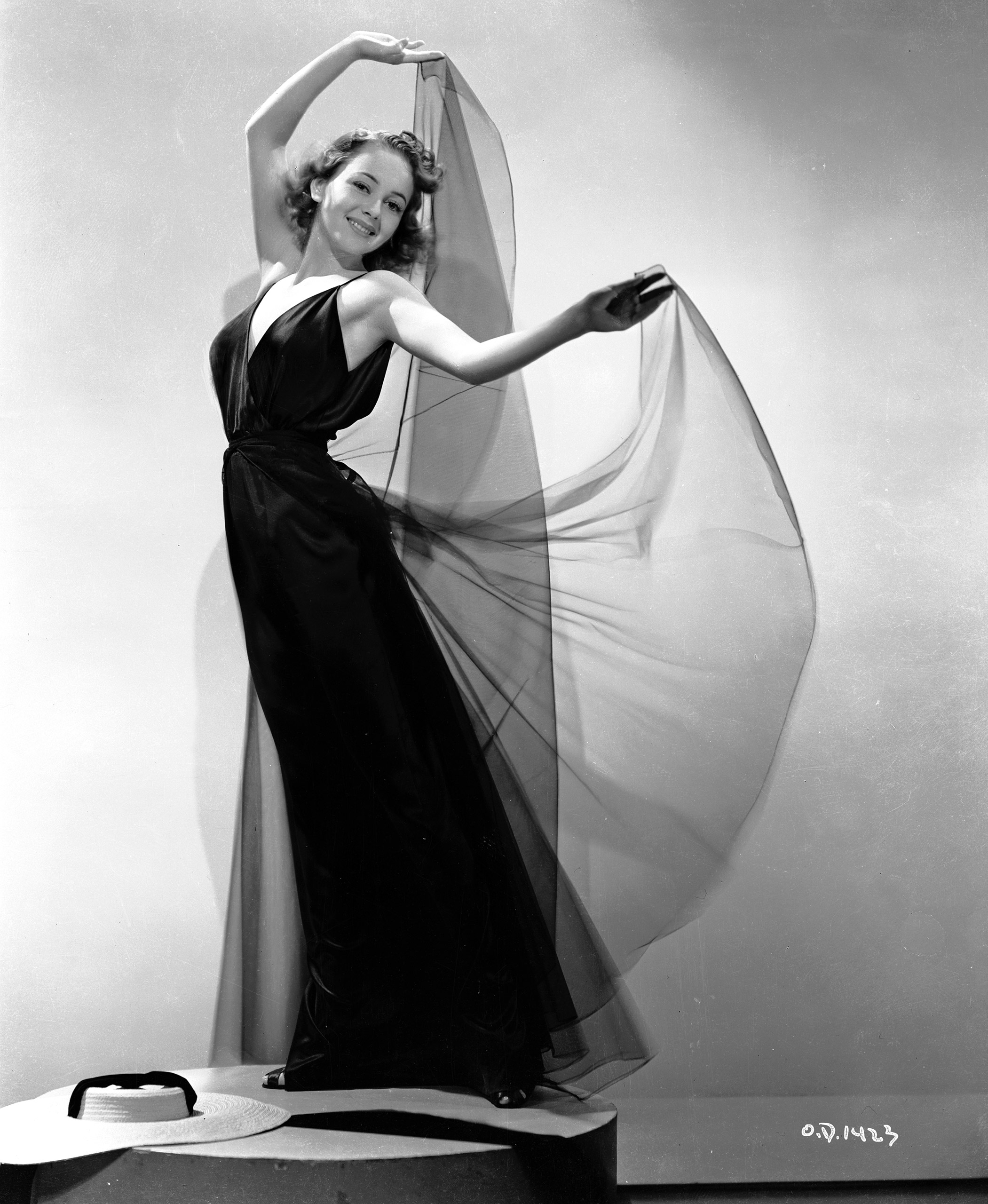 Portrait of Olivia de Havilland, circa 1940.