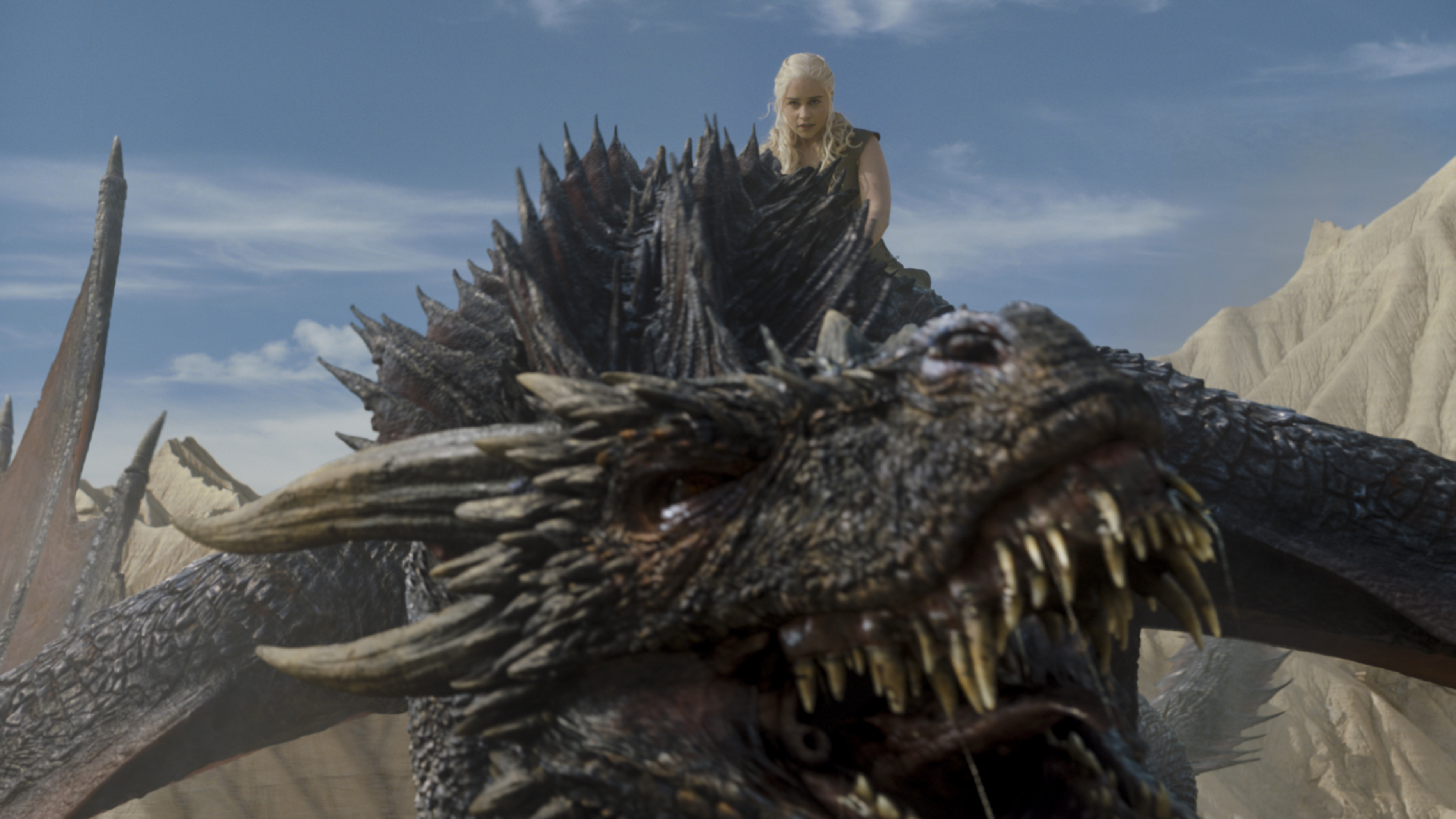 Emilia Clarke as Daenerys Targaryen in <i>Game of Thrones</i> (HBO)