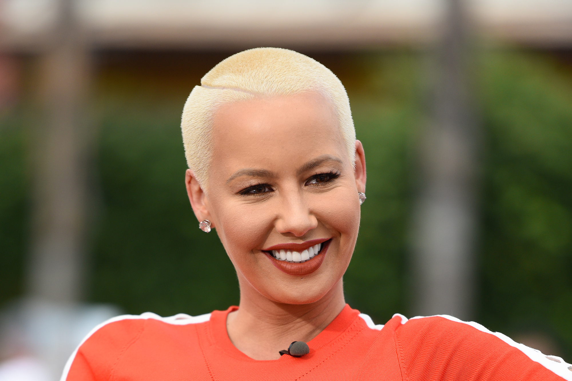 Amber Rose visits "Extra" at Universal Studios Hollywood on June 13, 2016 in Universal City, California.  (Photo by Noel Vasquez/Getty Images) (Noel Vasquez&mdash;Getty Images)