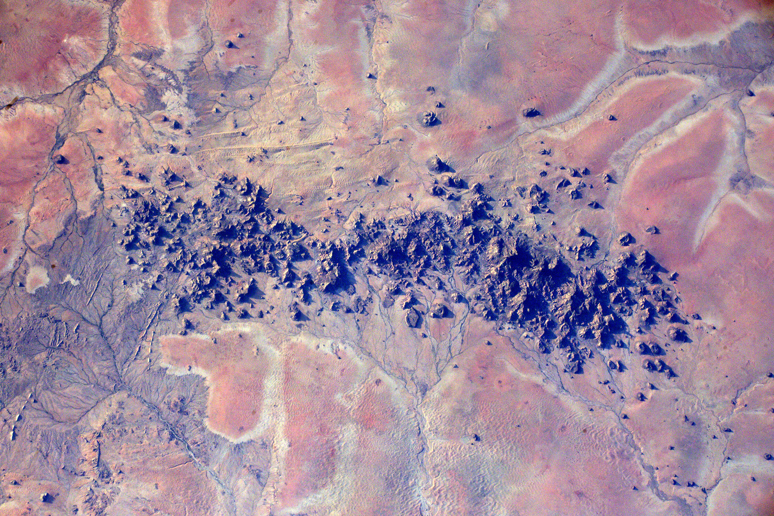 Rock formations in Mellit, Sudan, Feb. 27, 2016.