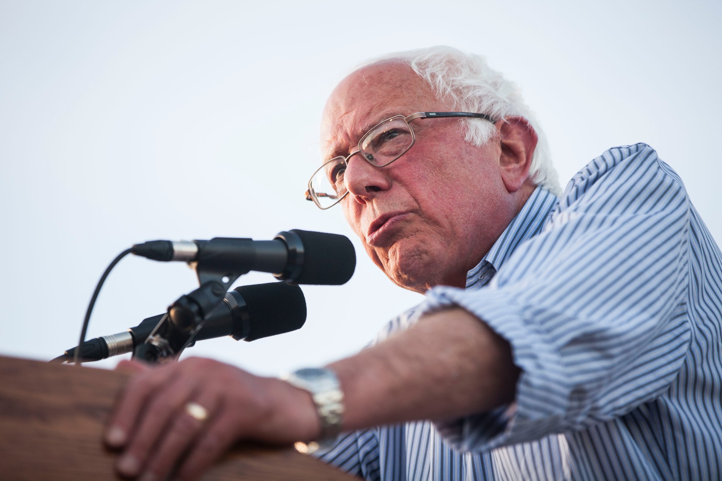 Bernie Sanders Campaigns In California Ahead Of State Primary