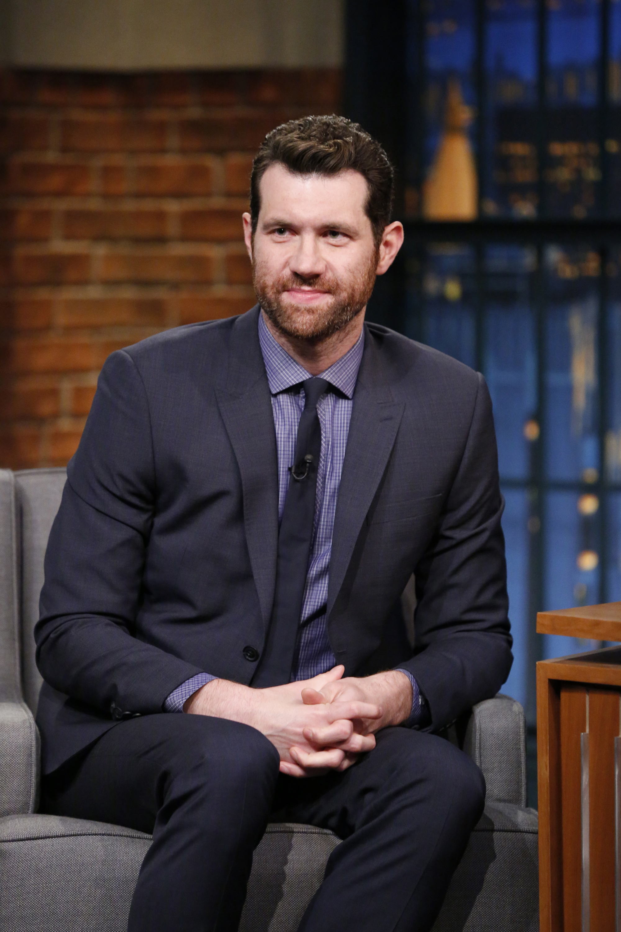 Billy Eichner during "Late Night with Seth Meyers" on June 20, 2016.