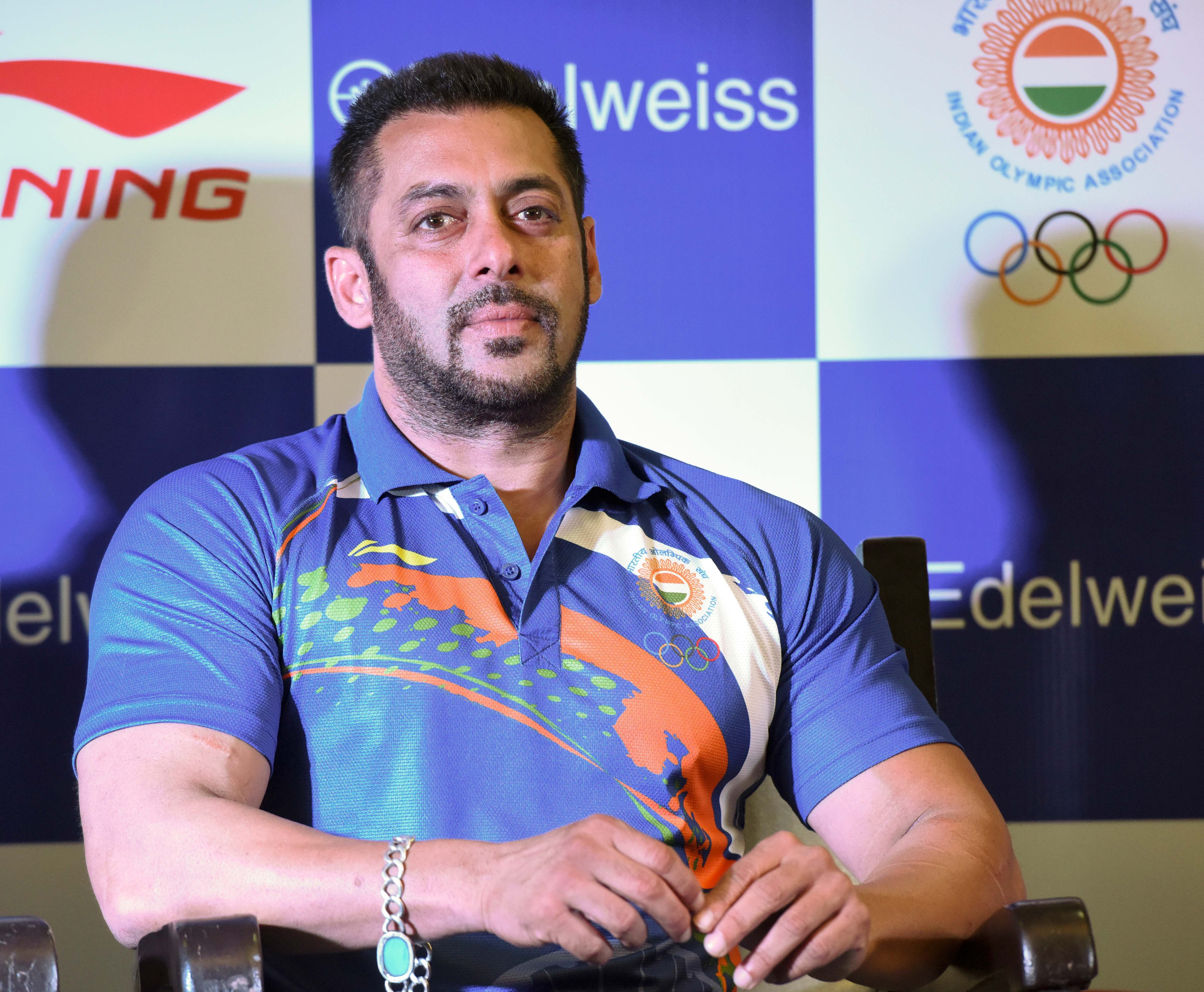 Bollywood Actor Salman Khan Becomes India's Goodwill Ambassador For Rio Olympics 2016