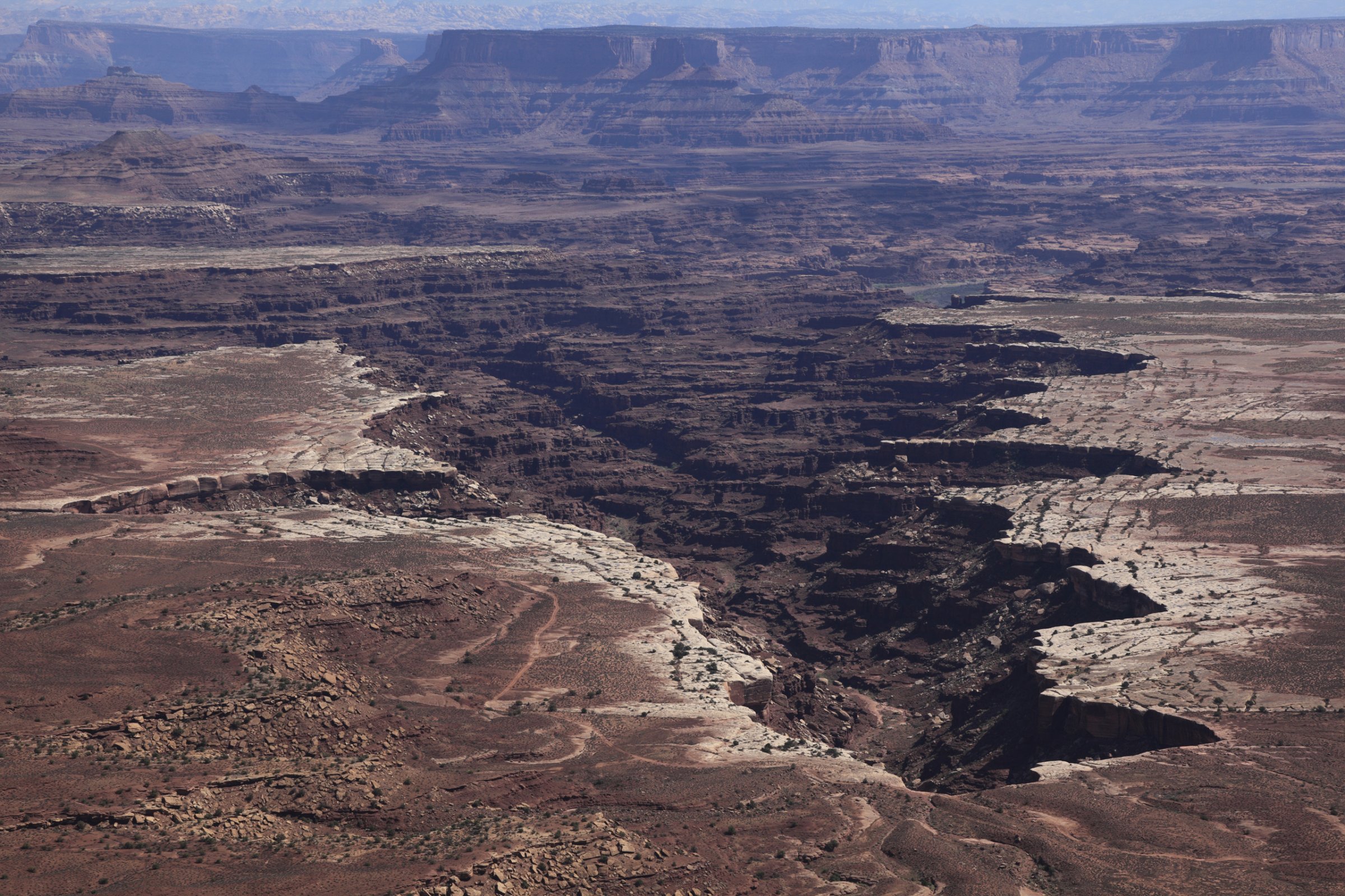 Utah, View of Black Canyon in Canyonlands National Park.