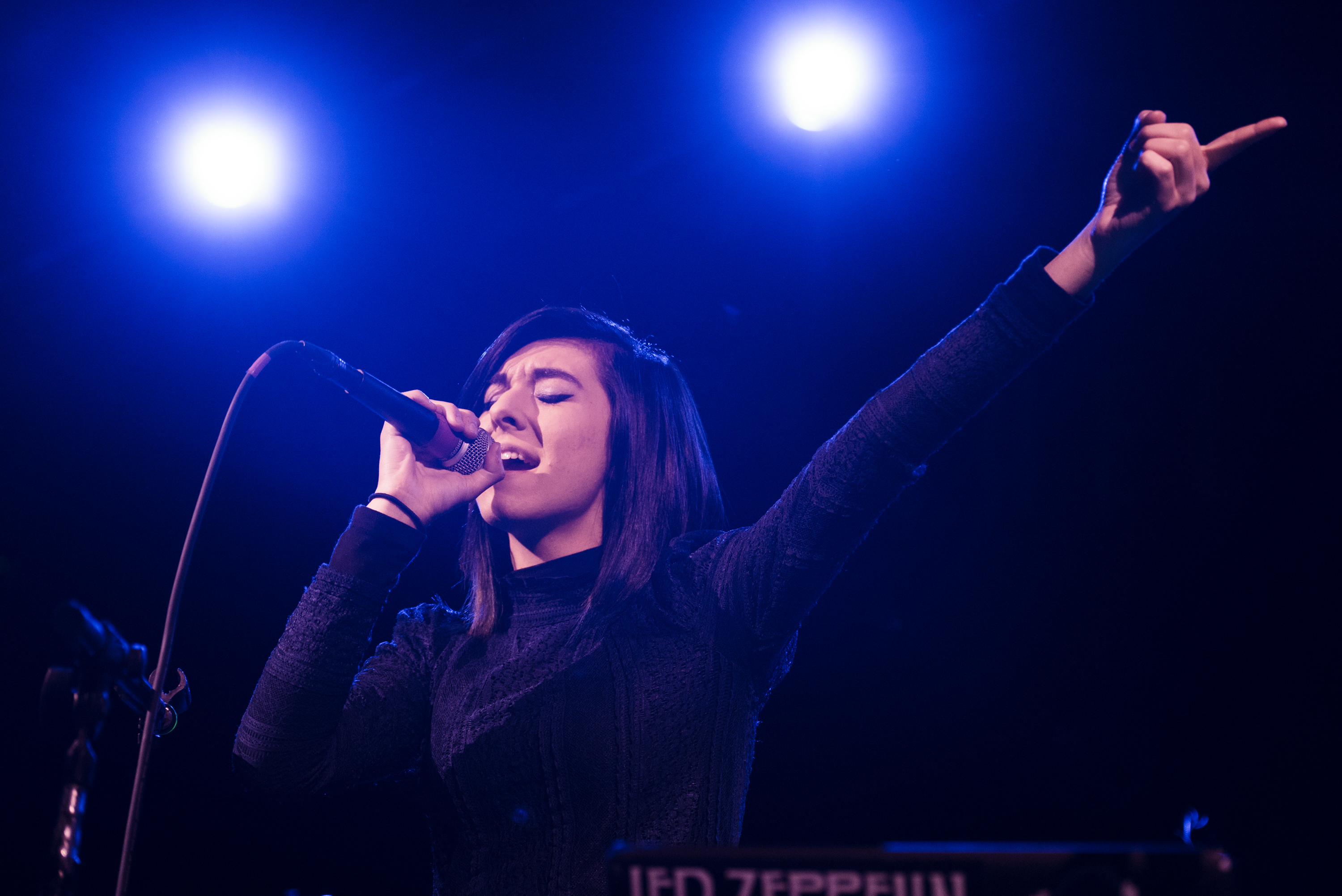 Singer Christina Grimmie performs in concert at Irving Plaza on March 10, 2016 in New York City. (Noam Galai/Getty Images)