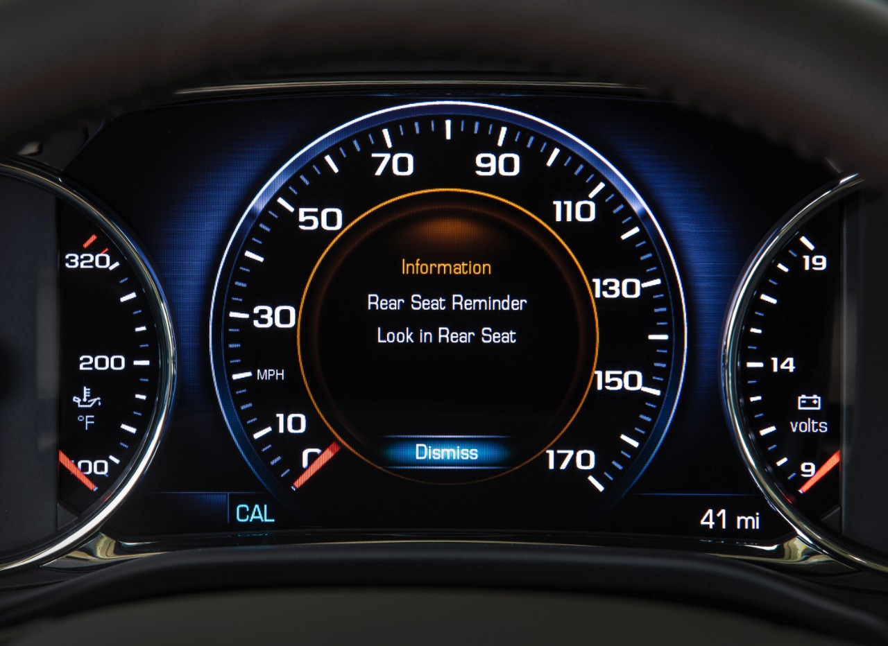 GM Rear Seat Reminder