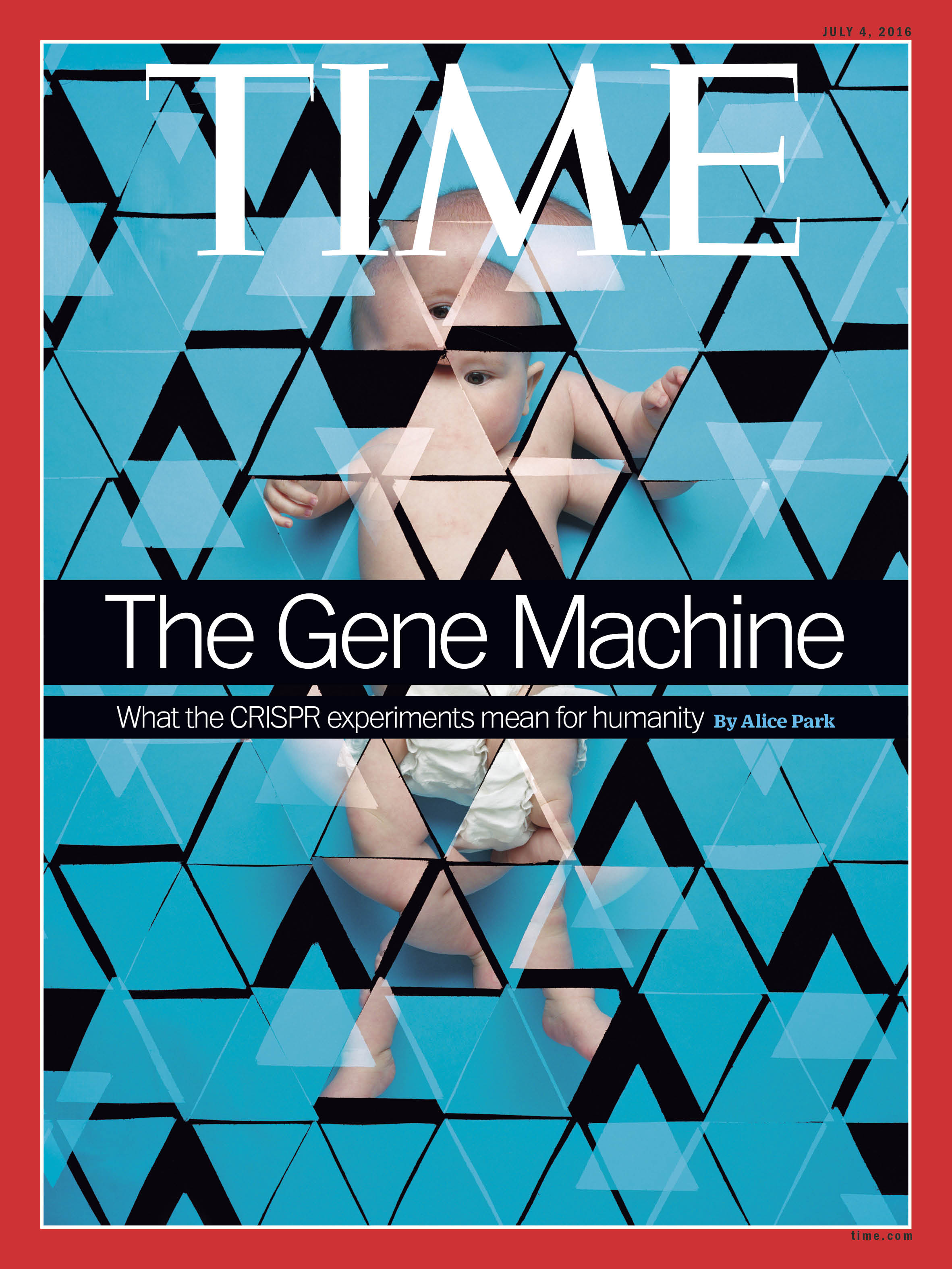 The Gene Machine CRISPR Time Magazine Cover 160704