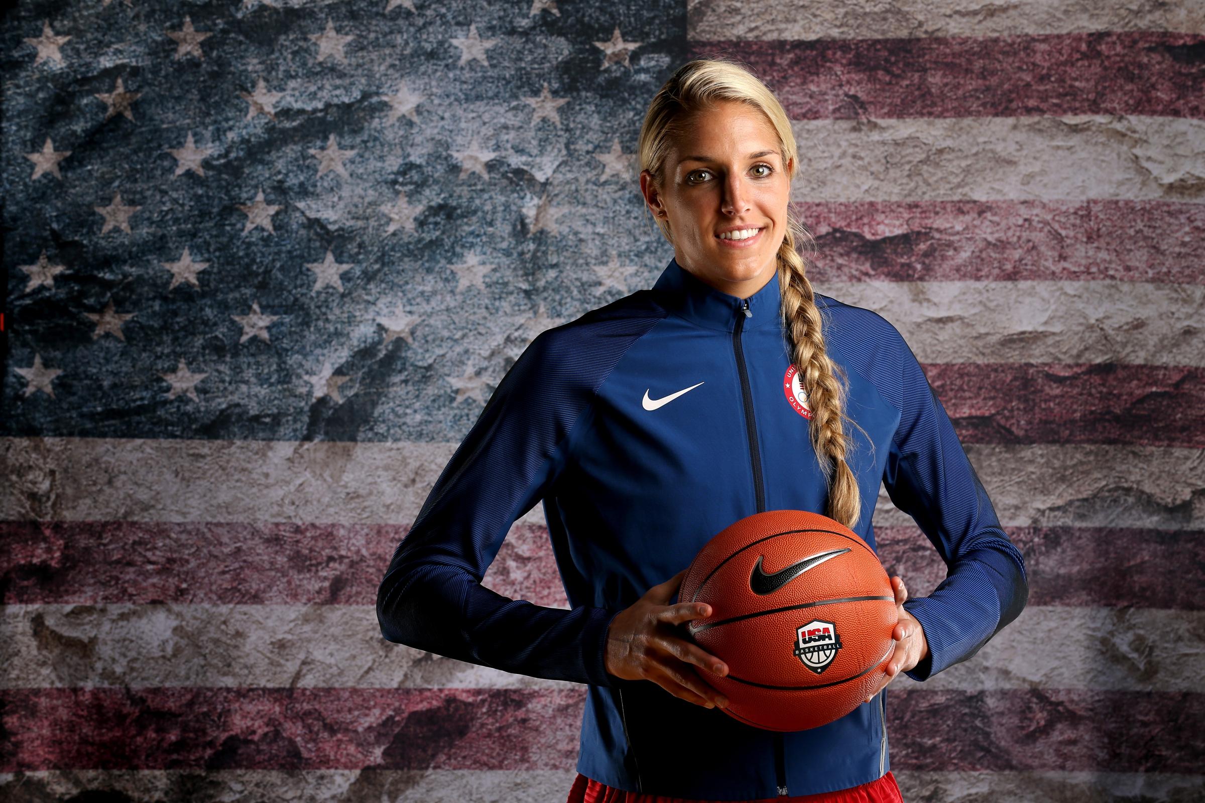 Elena Delle Donne at the 2016 Team USA Media Summit in Beverly Hills, Calif. on March 9, 2016.